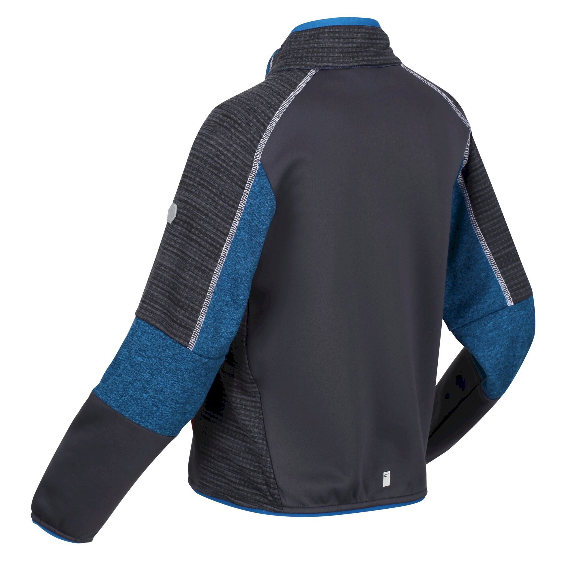 Kids' Oberon V Softshell Jacket | Imperial Blue India Grey