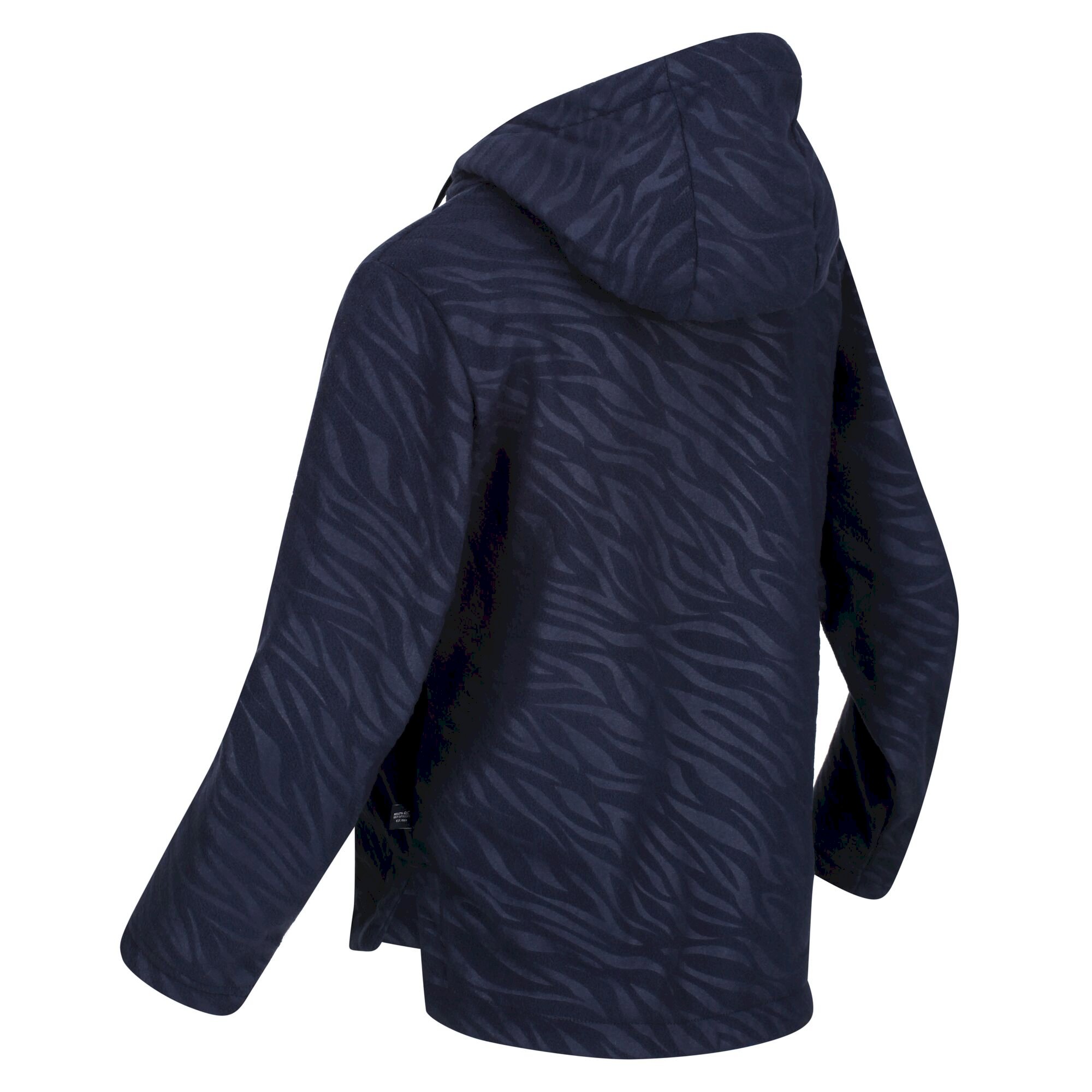 Kids' Kalina Hooded Fleece | Navy Zebra