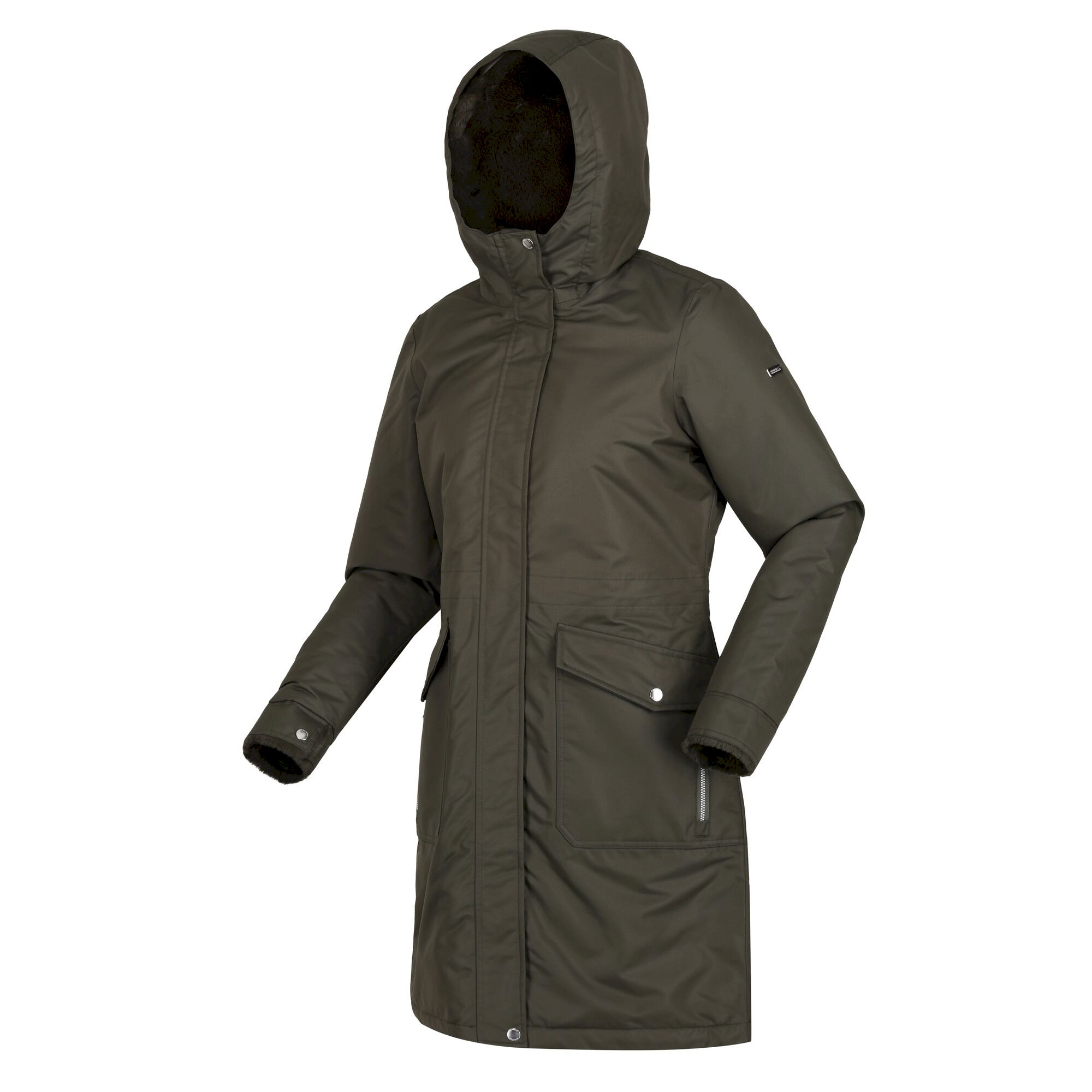 Women's Romine Waterproof Parka Jacket | Dark Khaki