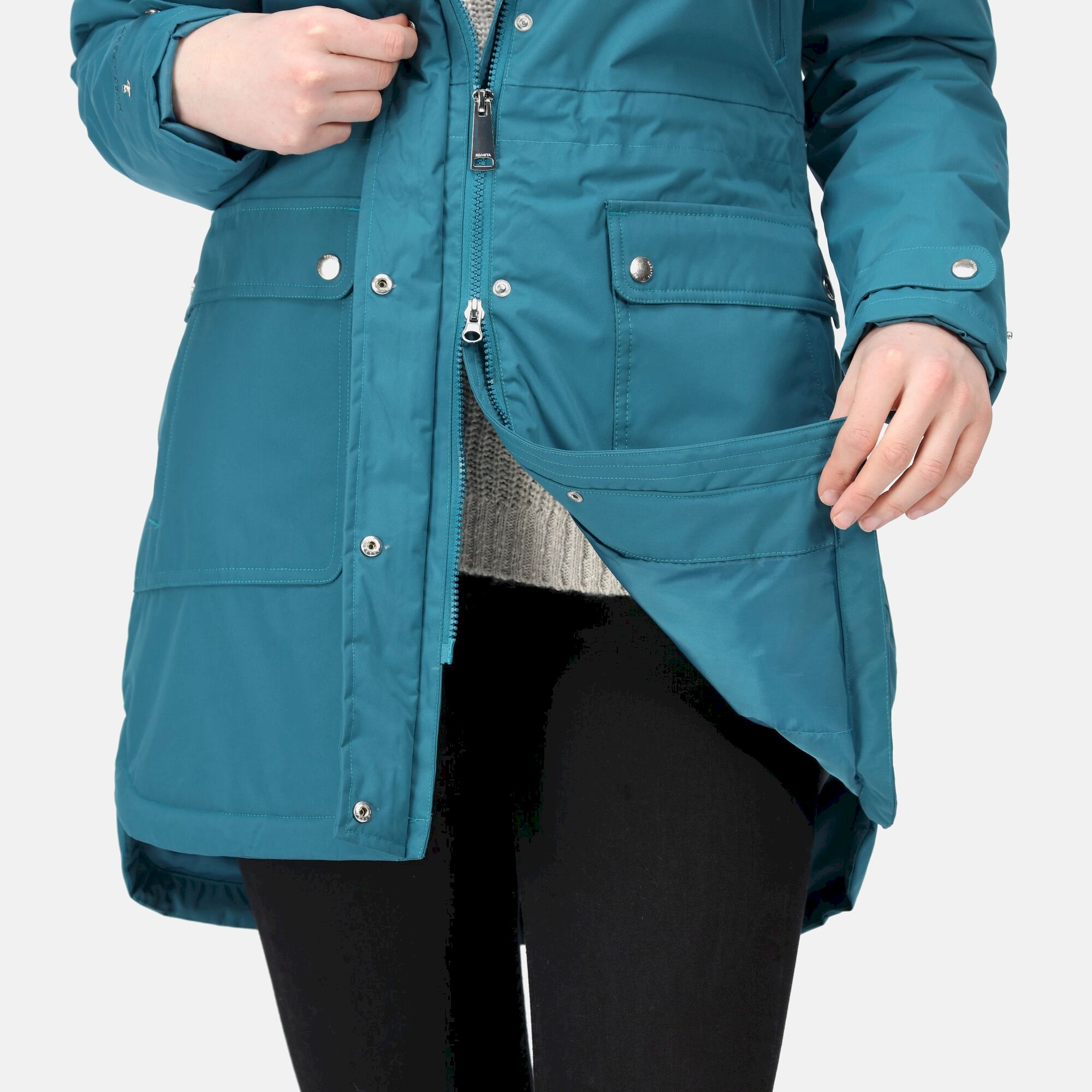 Women's Sabinka Fur Trim Parka Jacket | Dragonfly