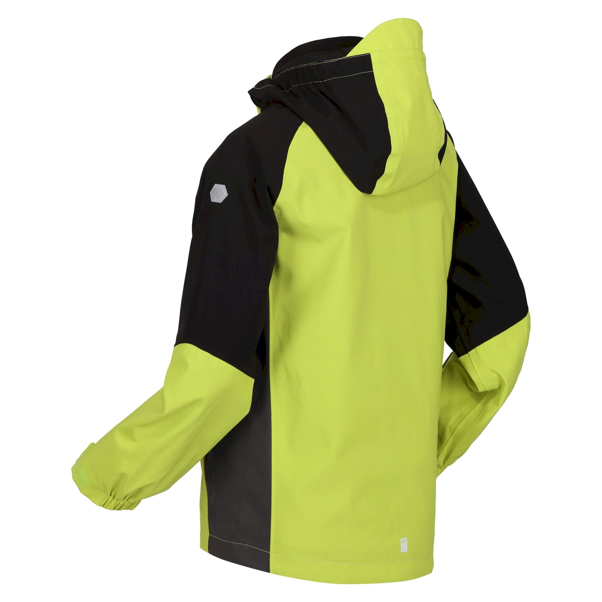 Kids' Hydrate VII 3-In-1 Waterproof Jacket | Bright Kiwi Black