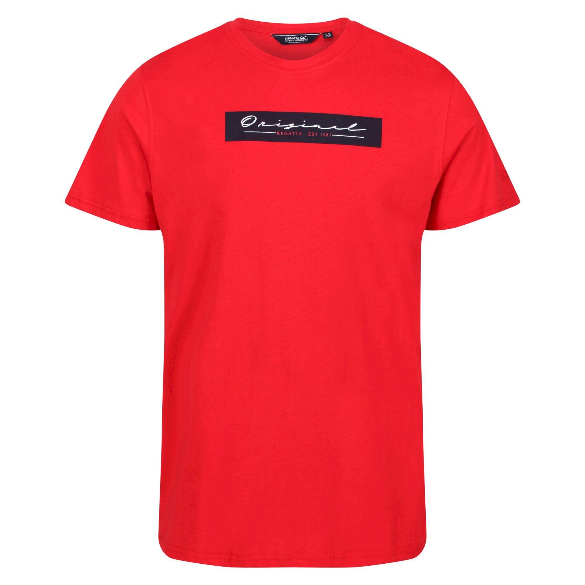 Men's Cline VI Cotton T-Shirt | True Red