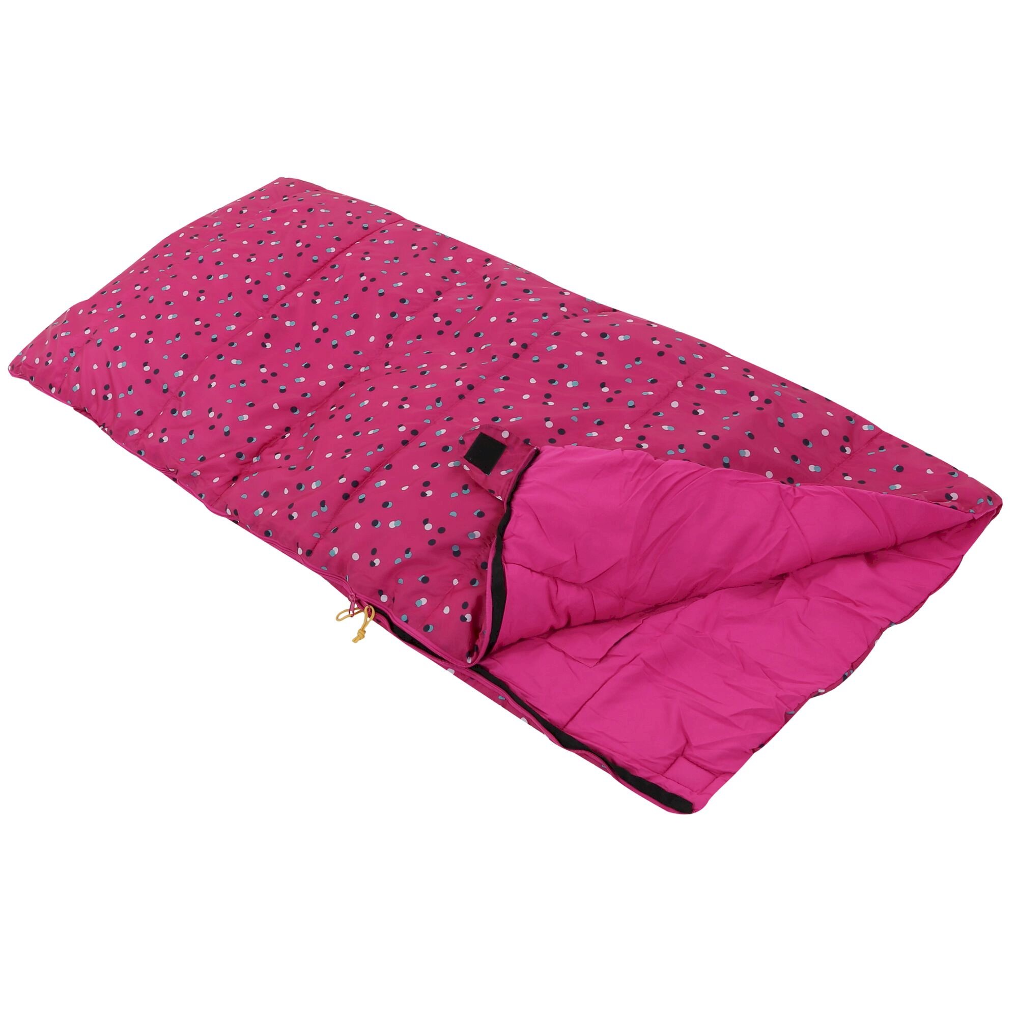 Maui Kids Polyester Lined Sleeping Bag | Cabaret Polka Dot