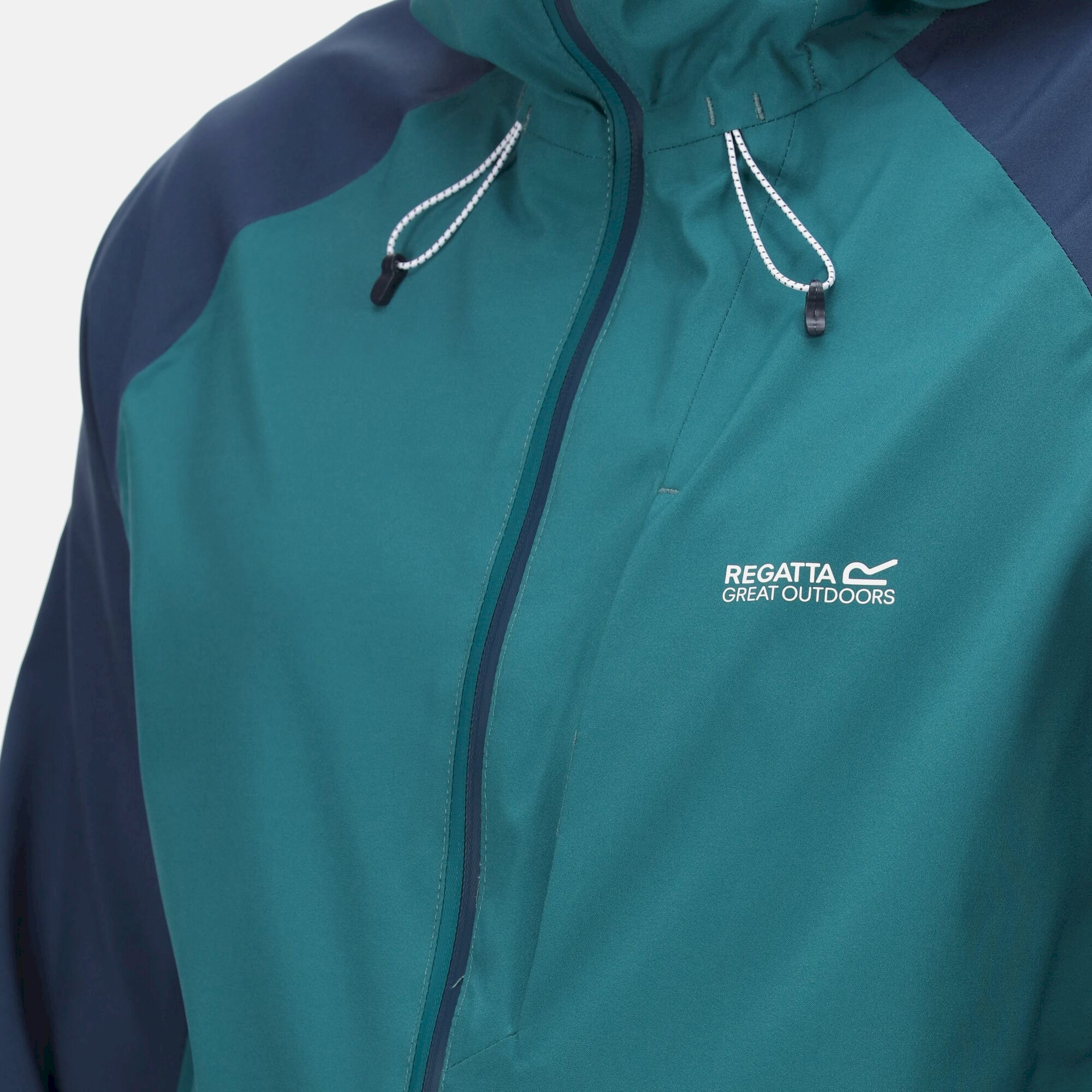 Men's Britedale Waterproof Jacket | Pacific Green Admiral Blue