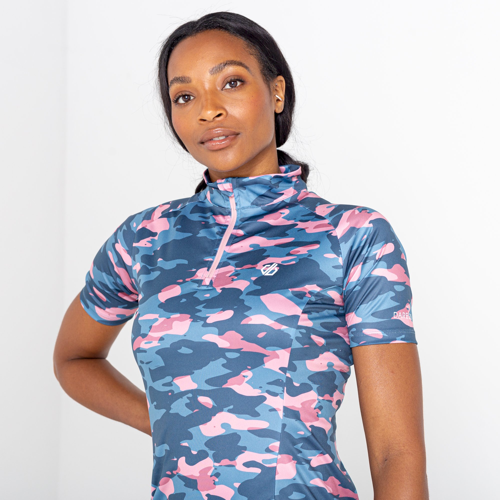 Dare 2b - Women's Persist Lightweight Jersey | Powder Pink Camo