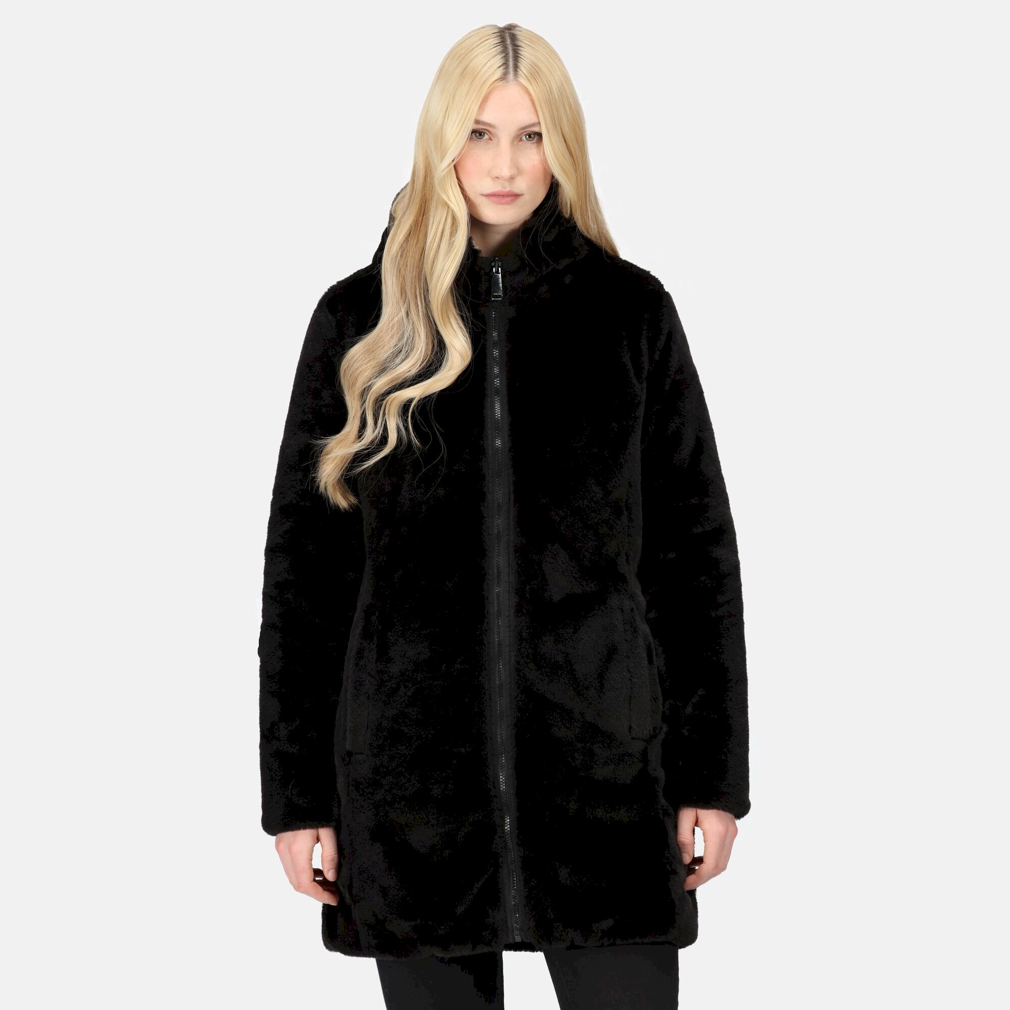 Women's Caileigh Reversible Parka Jacket | Black
