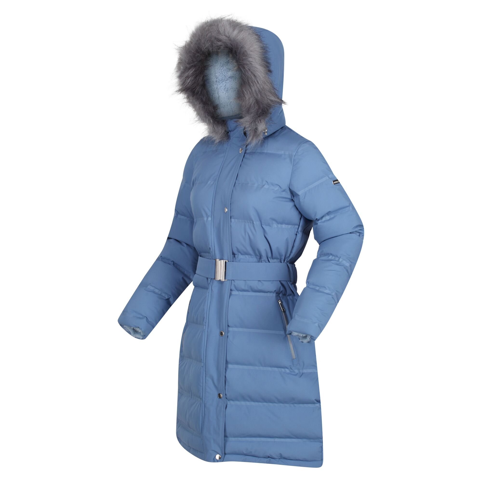 Women's Daleyza Thermal Parka Jacket | Slate Blue