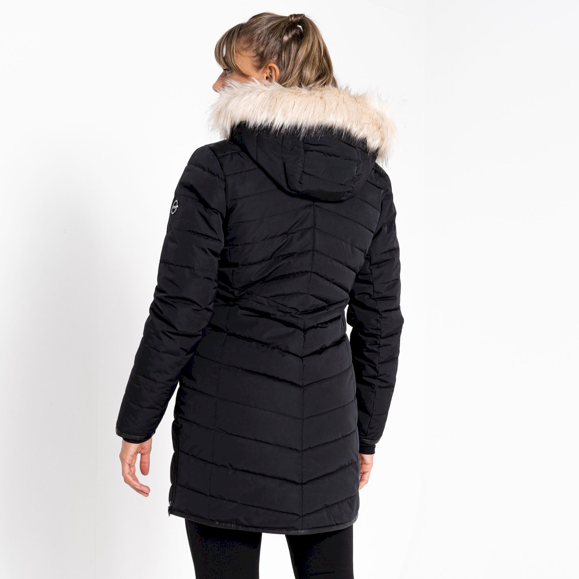 Dare 2b - Women's Striking III Longline Padded Jacket | Black