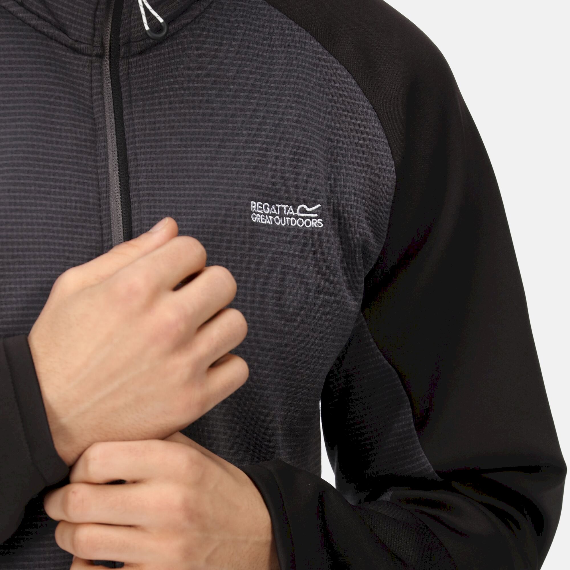 Men's Highton Winter Full Zip III Fleece | Dark Grey Black