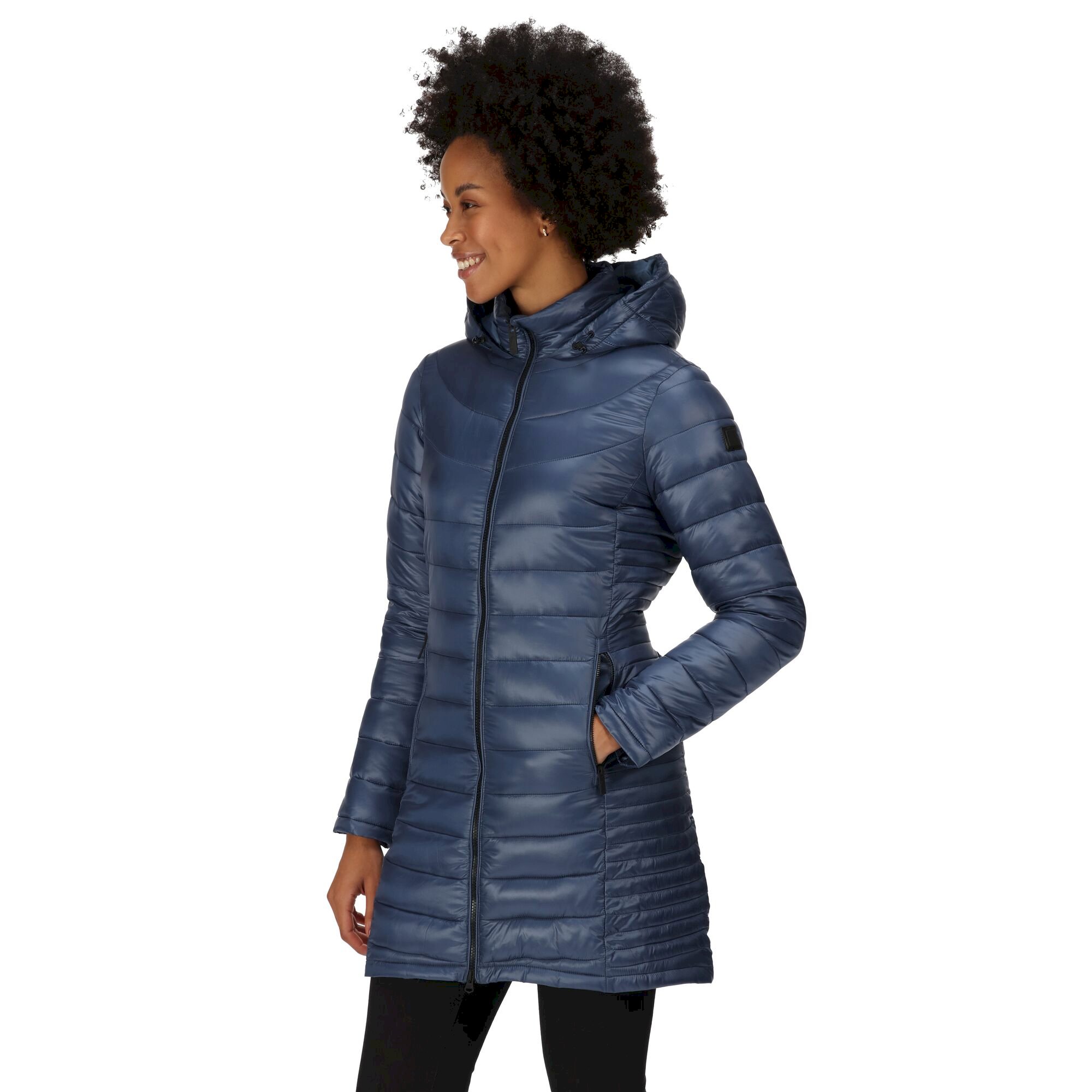 Women's Andel III Lightweight Parka Jacket | Dark Denim