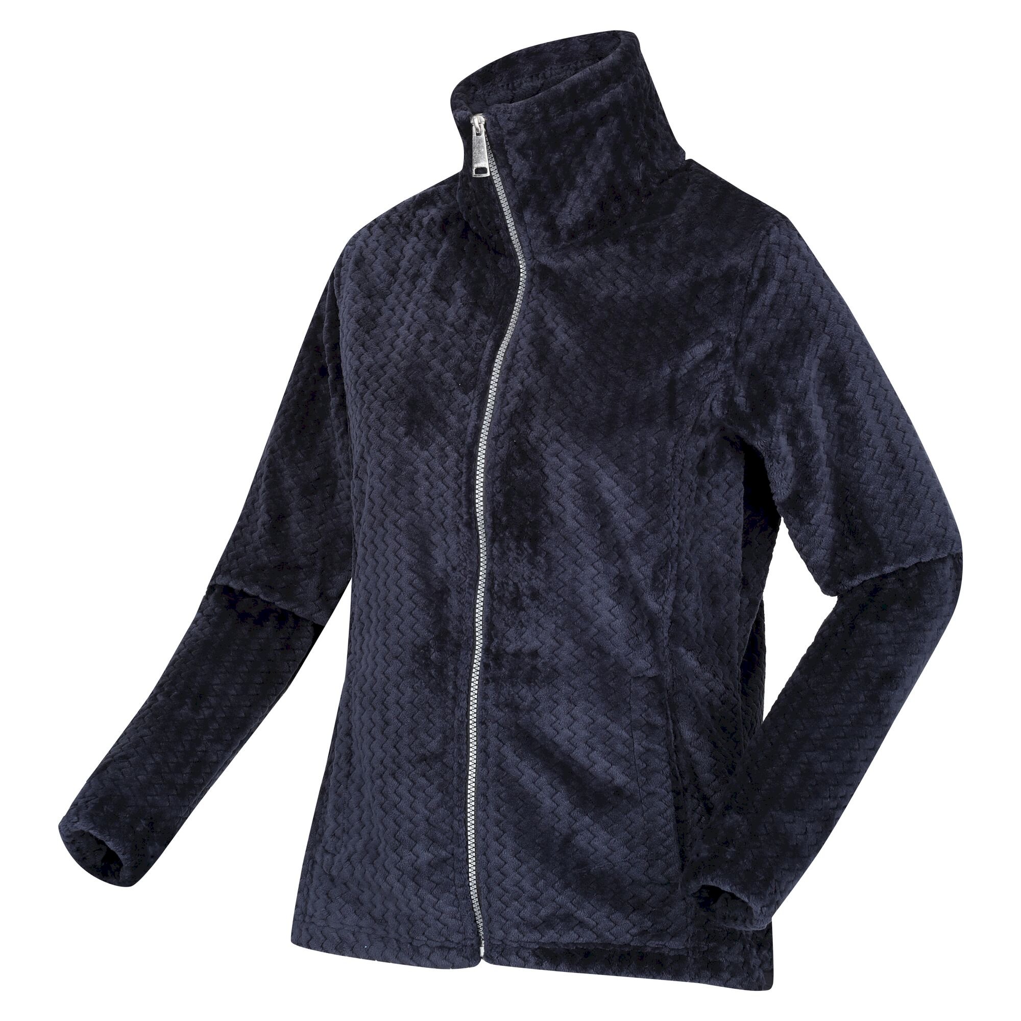 Women's Heloise Full Zip Fleece | Navy Ripple