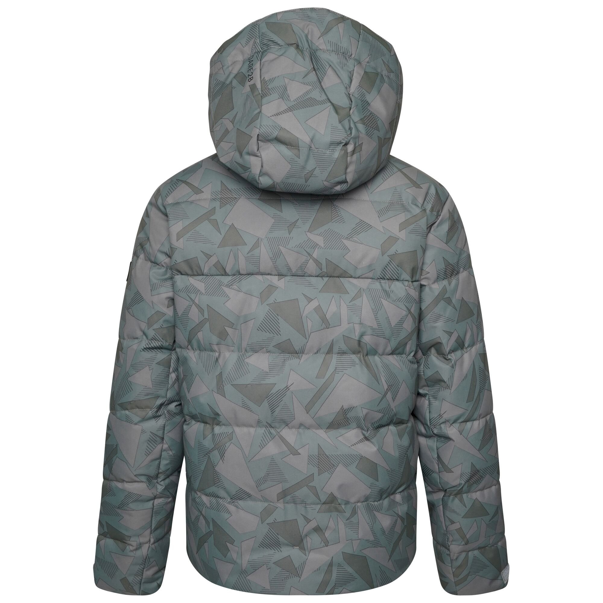 Dare 2b - Boys' About Ski Jacket | Green Geo Print