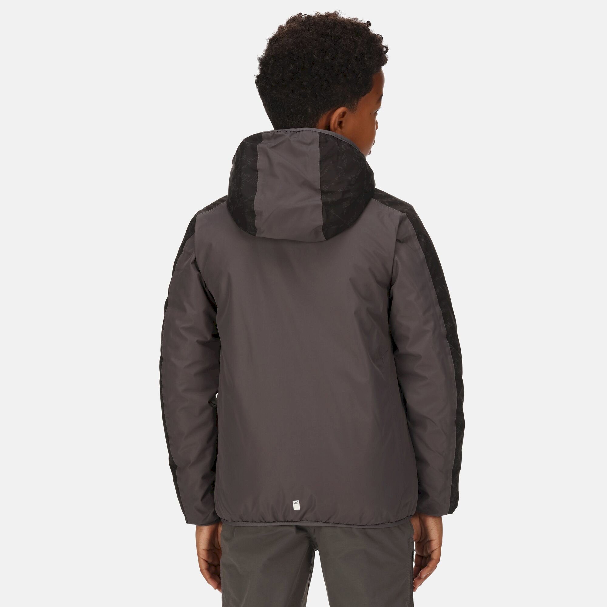 Kids' Volcanics VI Waterproof Jacket | Black Dark Grey