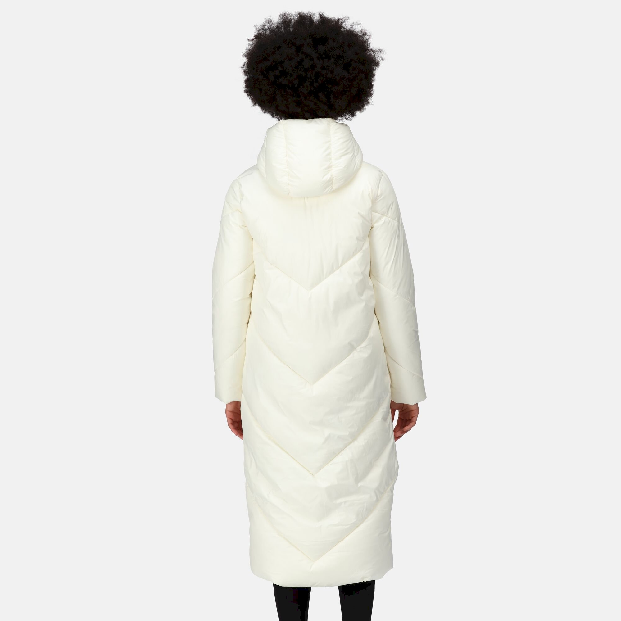 Giovanna Fletcher Collection - Longley Longline Quilted Jacket | Snow White