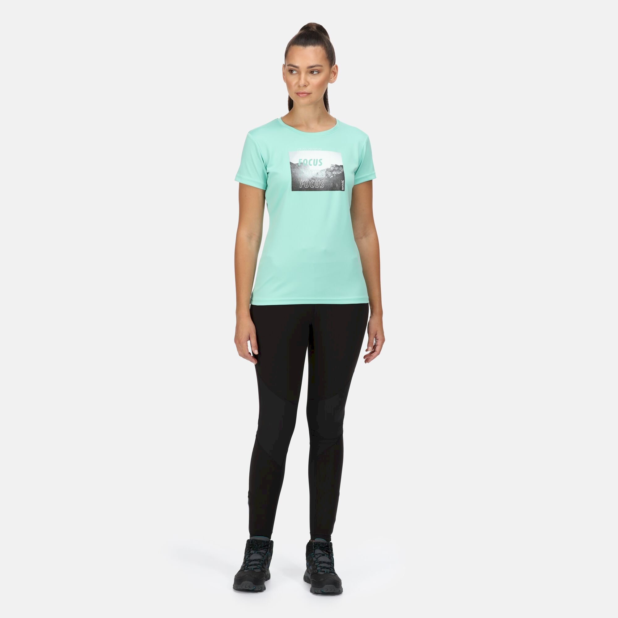 Women's Fingal VI Print T-Shirt | Ocean Wave