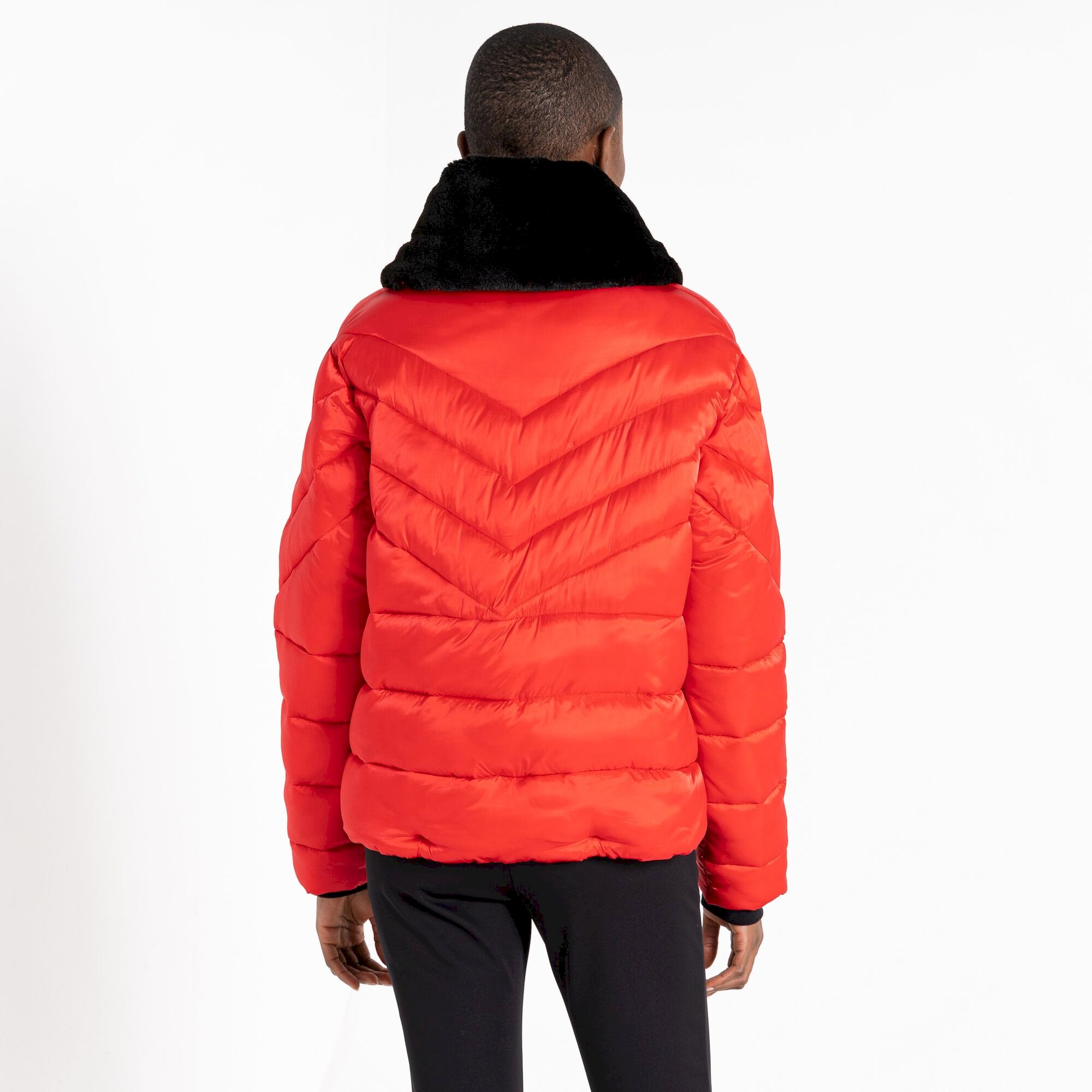 Dare 2b - Women's Suppression Padded Jacket | Volcanic Red Shine