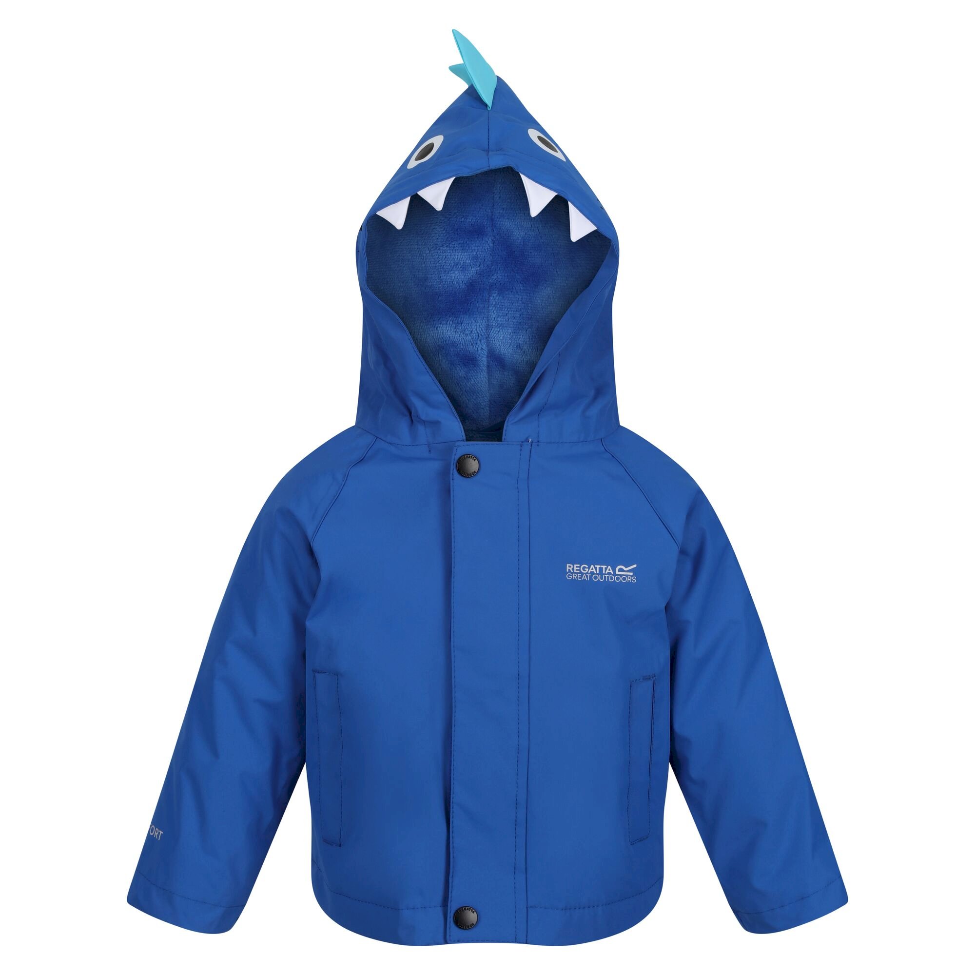 Kids' Dino Waterproof Winter Jacket | Nautical Blue Shark