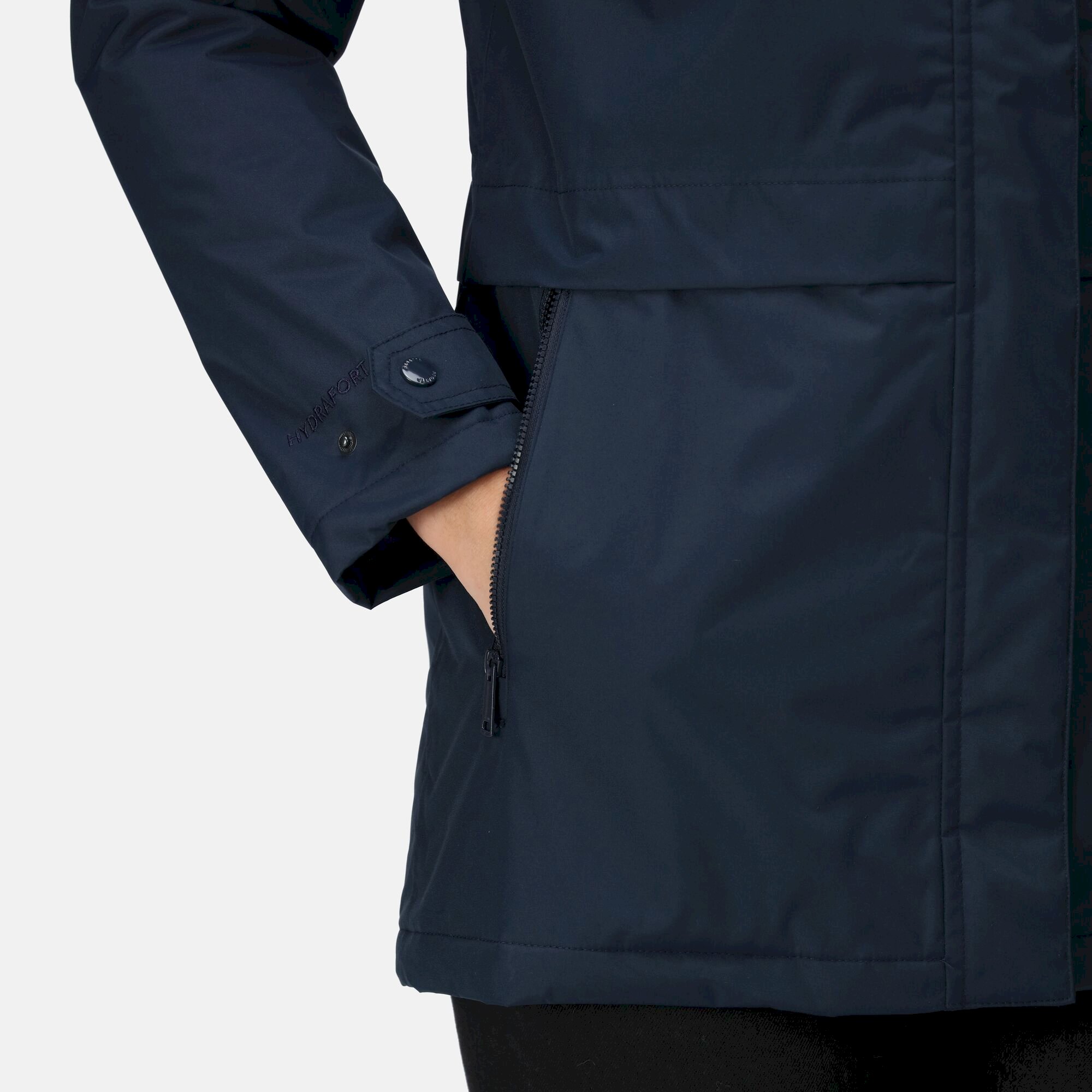 Women's Myla II Fur Trim Parka Jacket | Navy