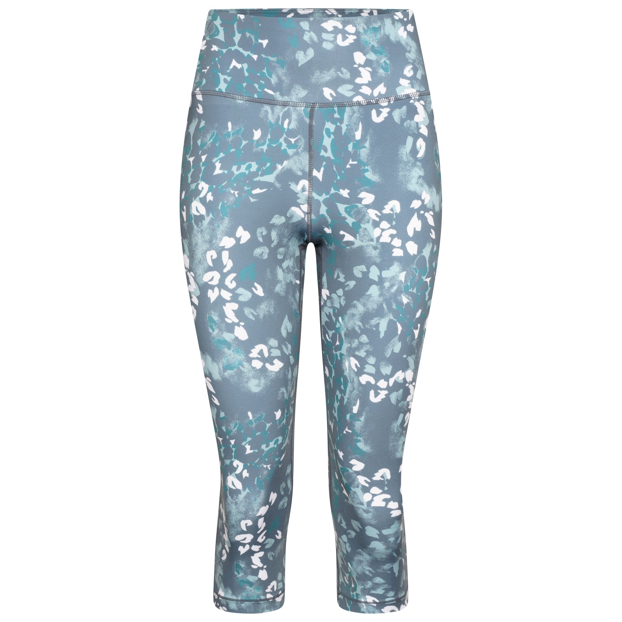 Dare 2b - Women's Influential 3/4 Recycled Leggings | Canton Green Animal Print