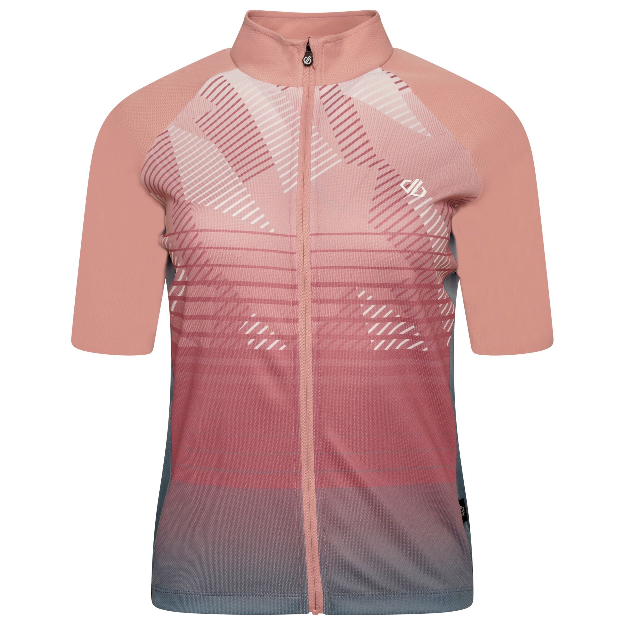 Dare 2b - Women's AEP Prompt Lightweight Jersey | Powder Pink Empowered Print