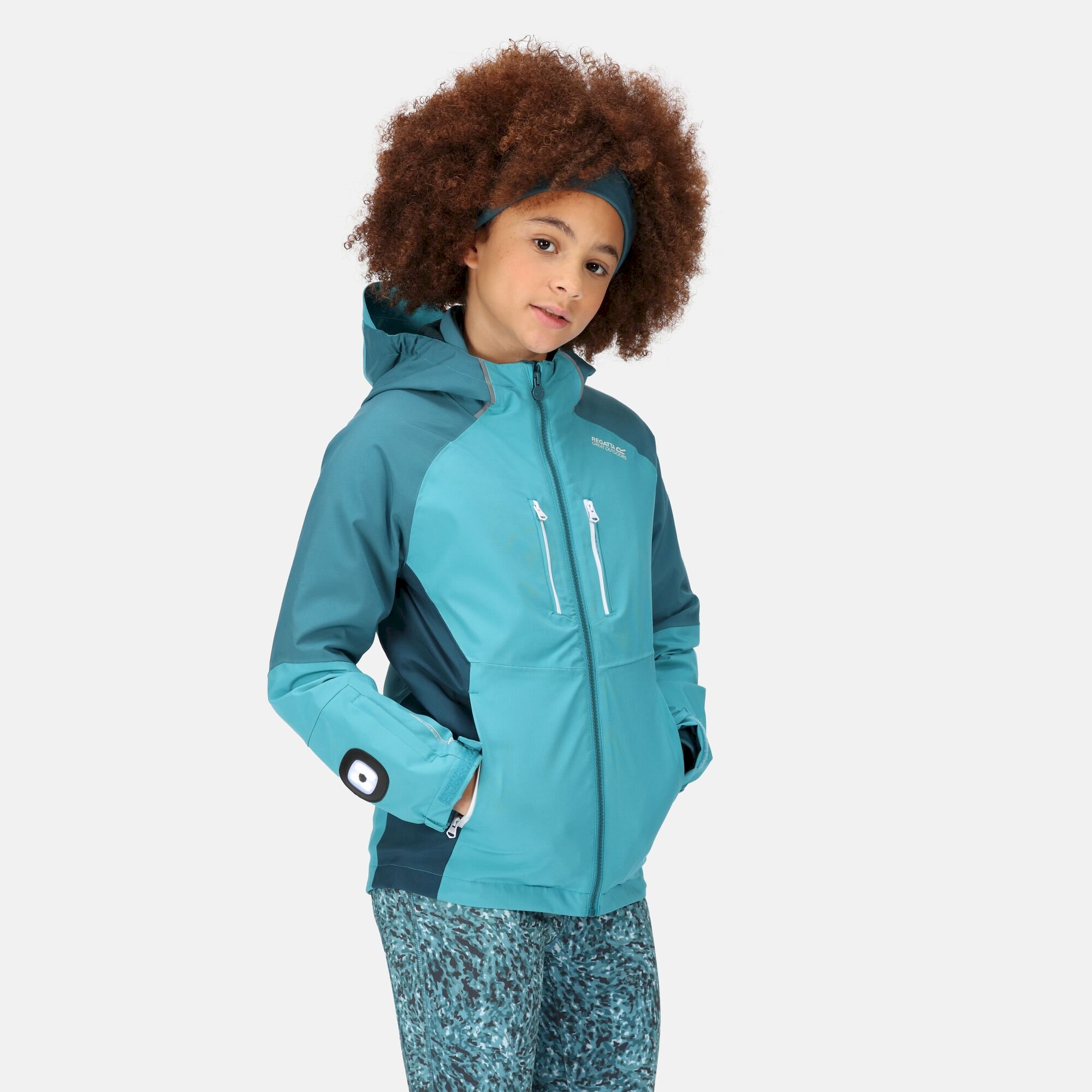 Kids' Hydrate VII 3-In-1 Waterproof Jacket | Pagoda Blue Dragonfly