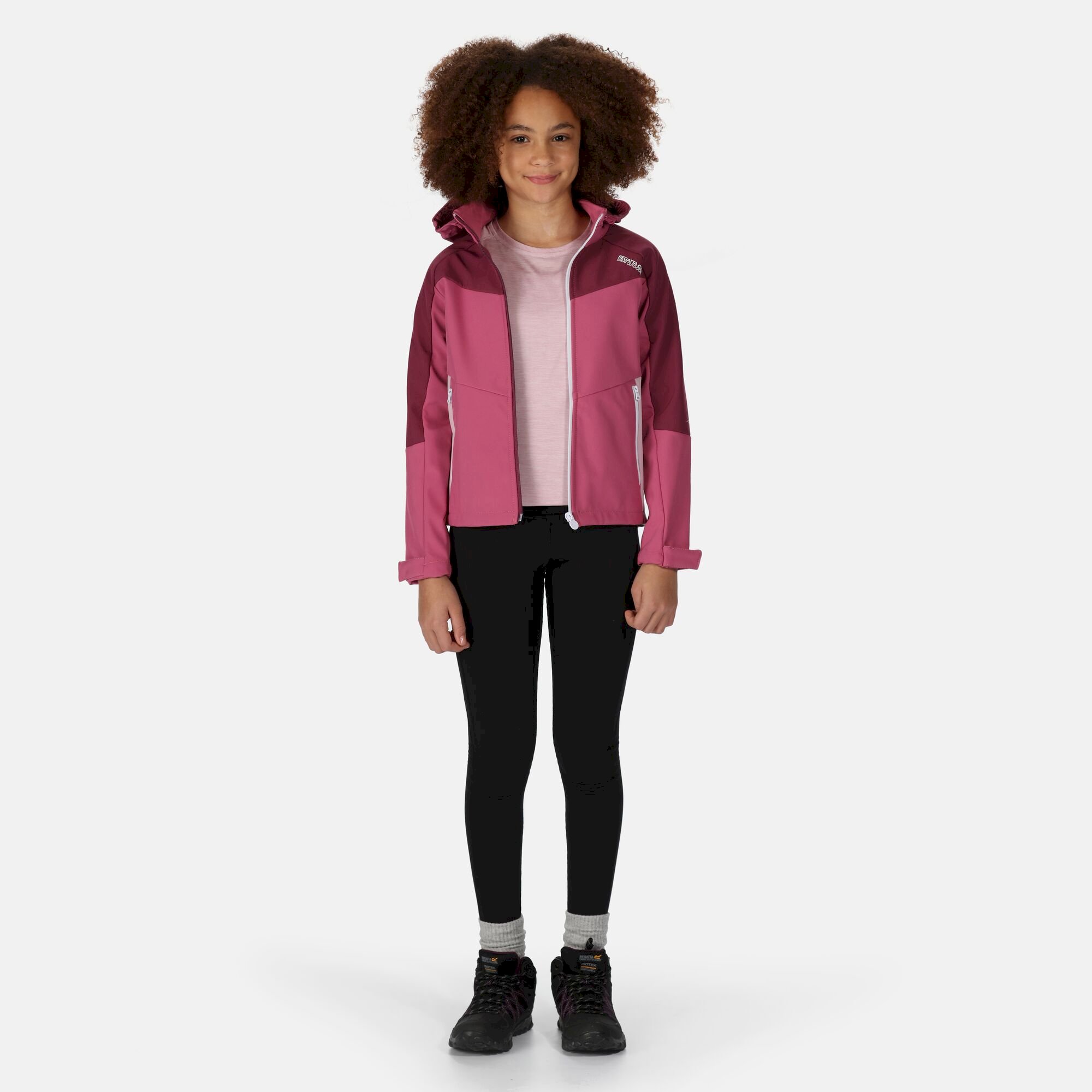 Kids Eastcott II Softshell Jacket | Violet Amaranth Haze