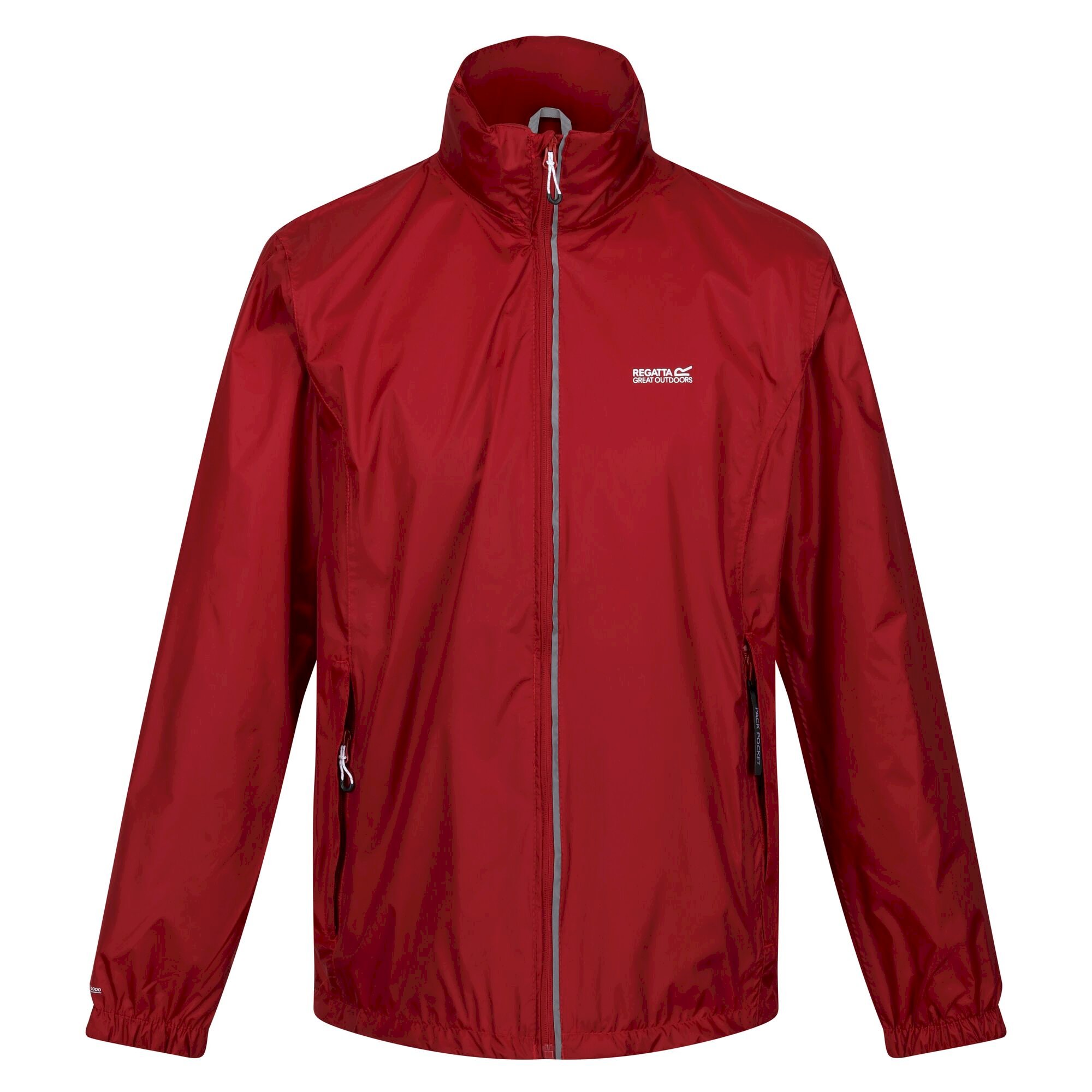 Men's Lyle IV Waterproof Packaway Jacket | Dark Red