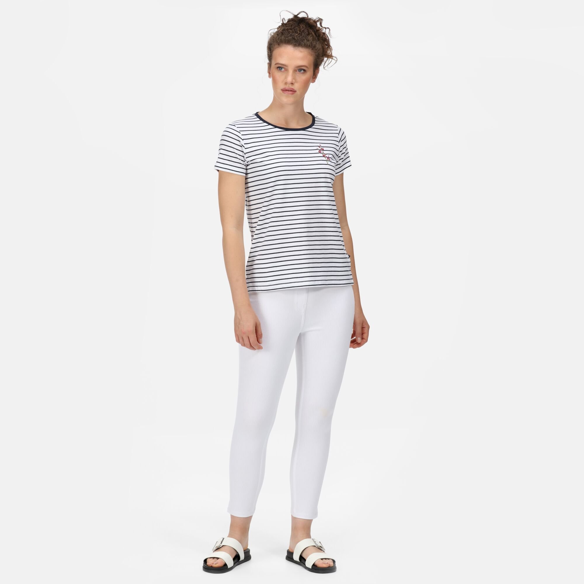 Women's Odalis Stripe T-Shirt | Navy Stripe