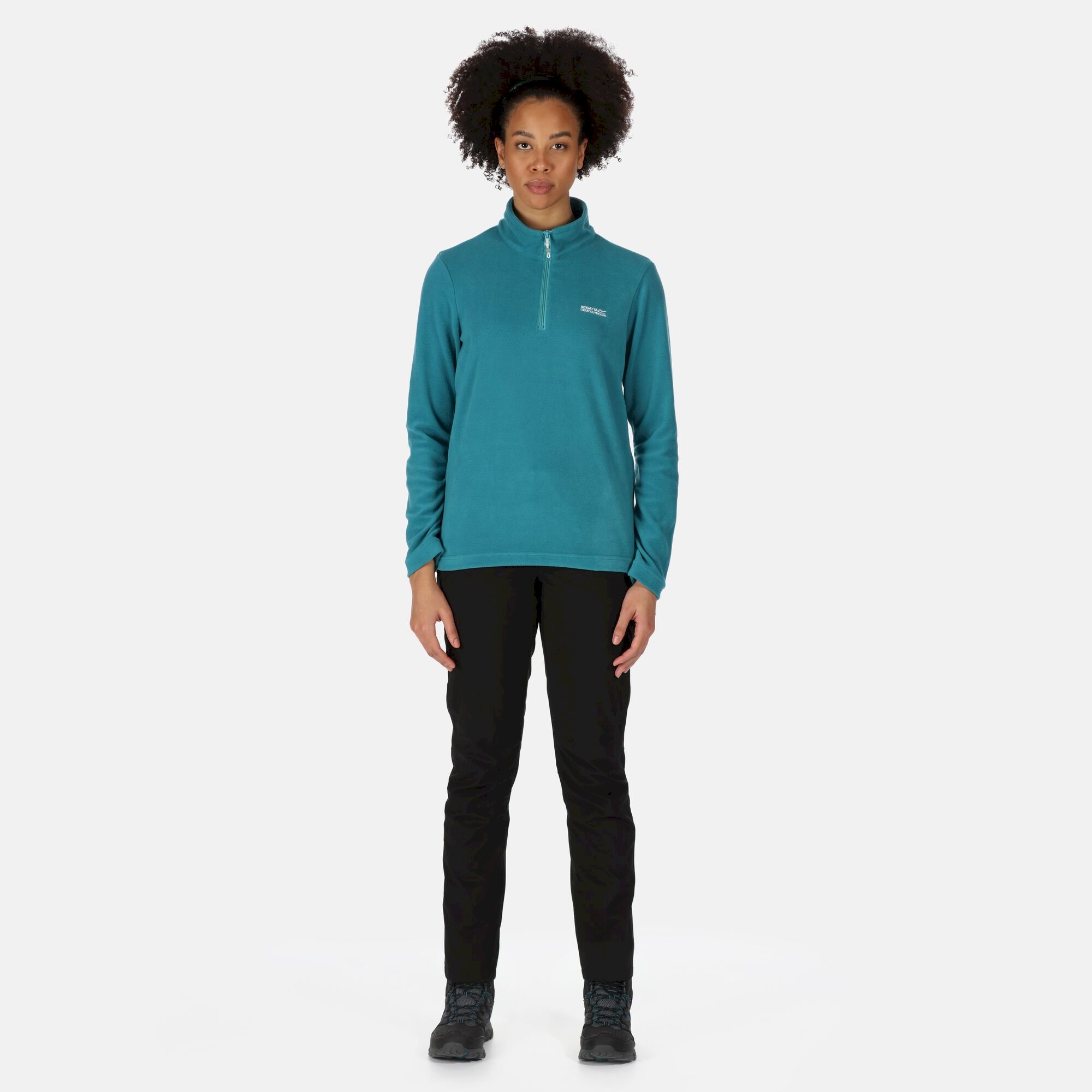 Women's Sweethart Lightweight Half-Zip Fleece | Pagoda Blue