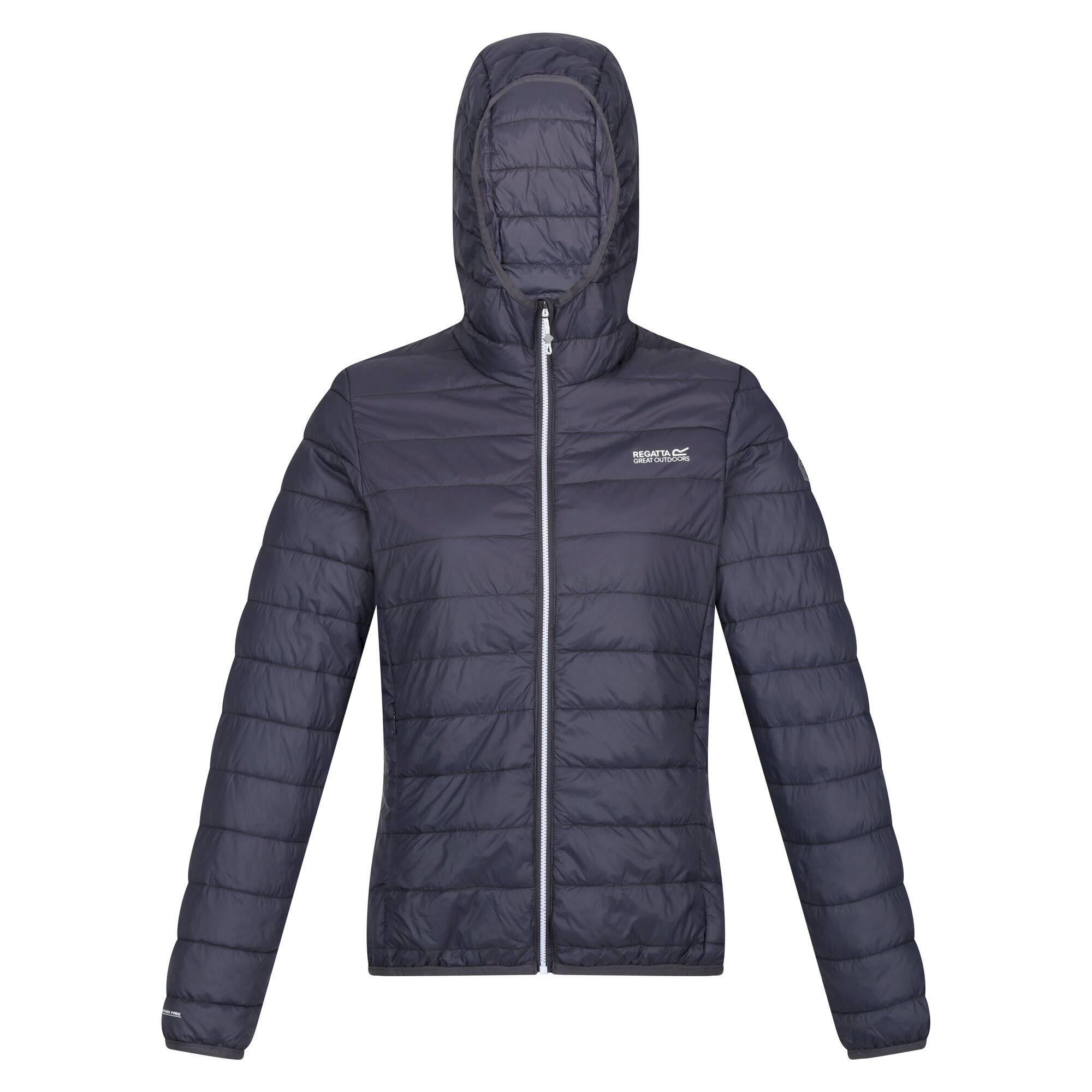 Women's Hooded Hillpack Lightweight Puffer Jacket | Seal Grey