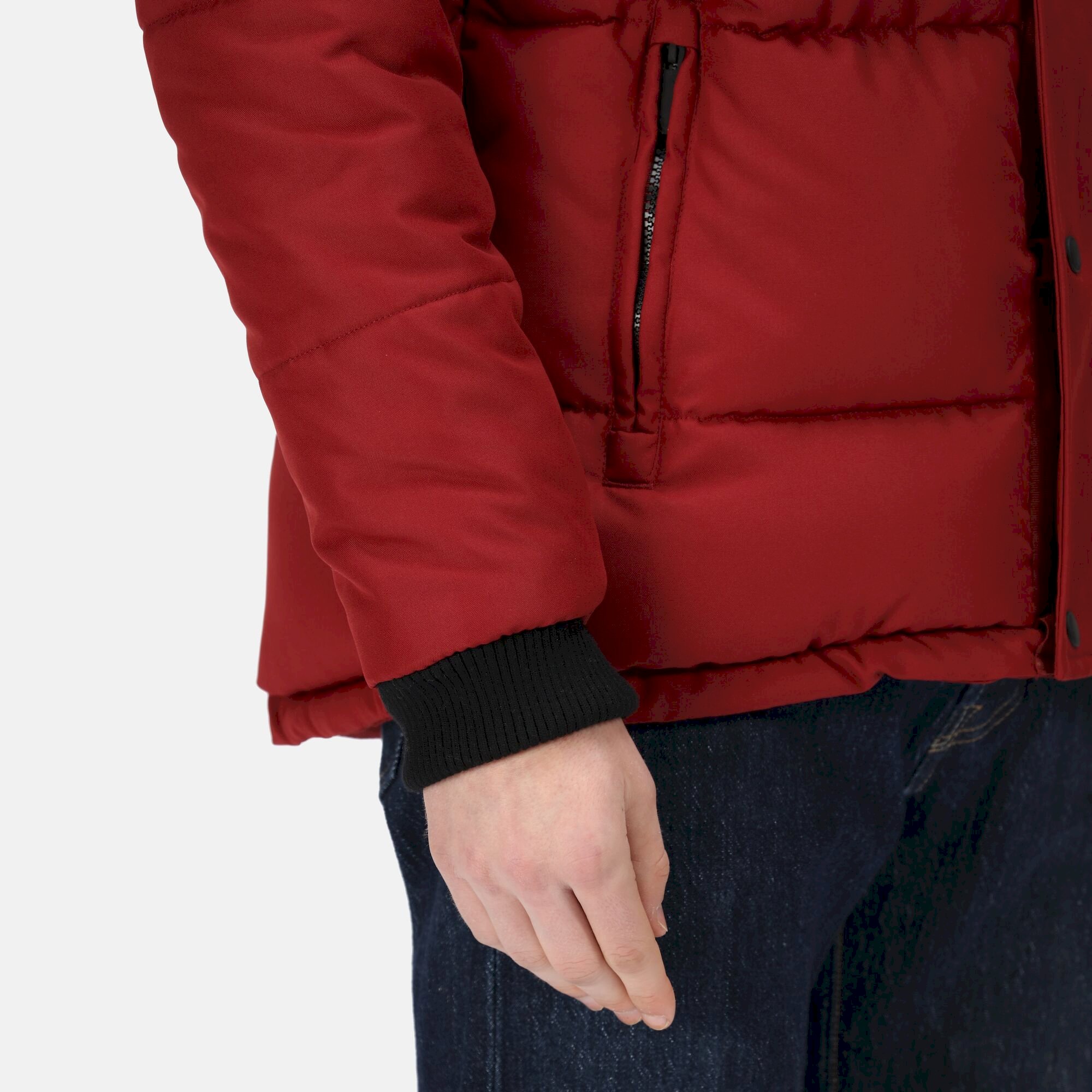 Men's Farren Lightweight Puffer Jacket | Syrah Red