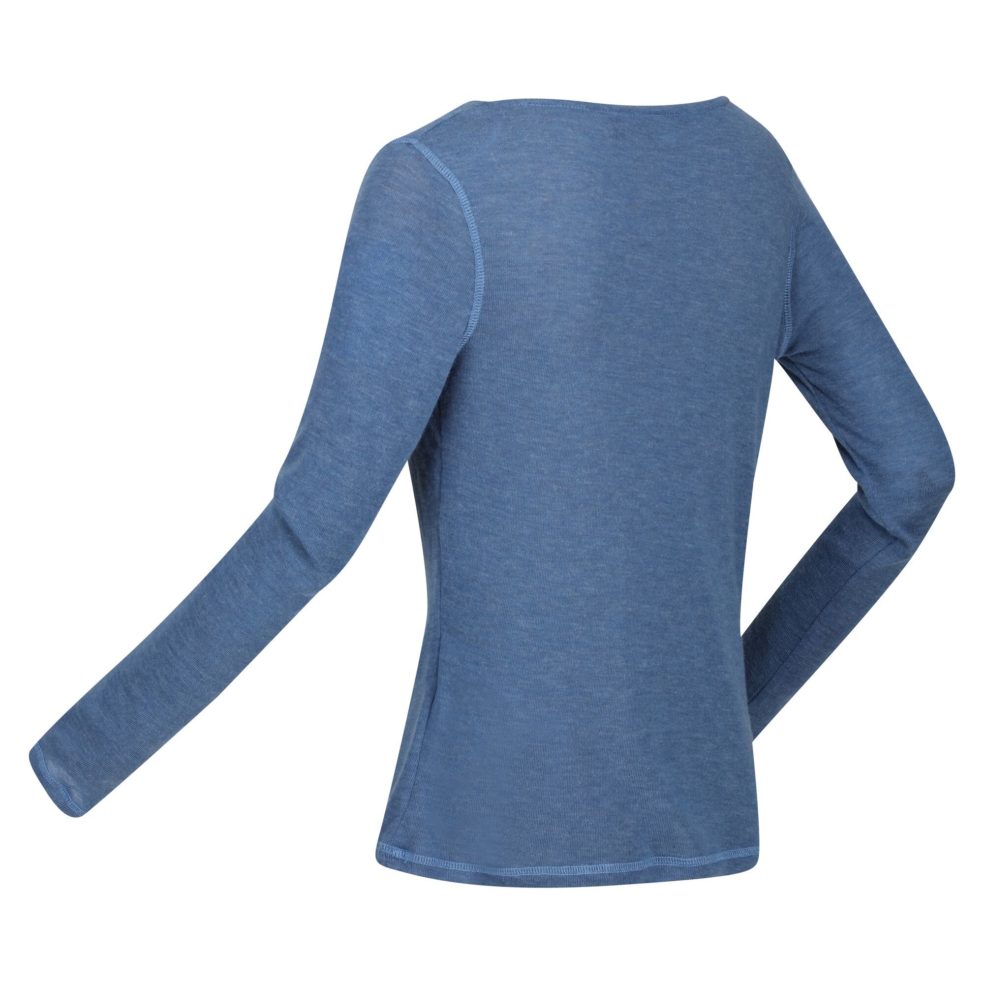 Women's Frayda Cowl Neck Top | Slate Blue