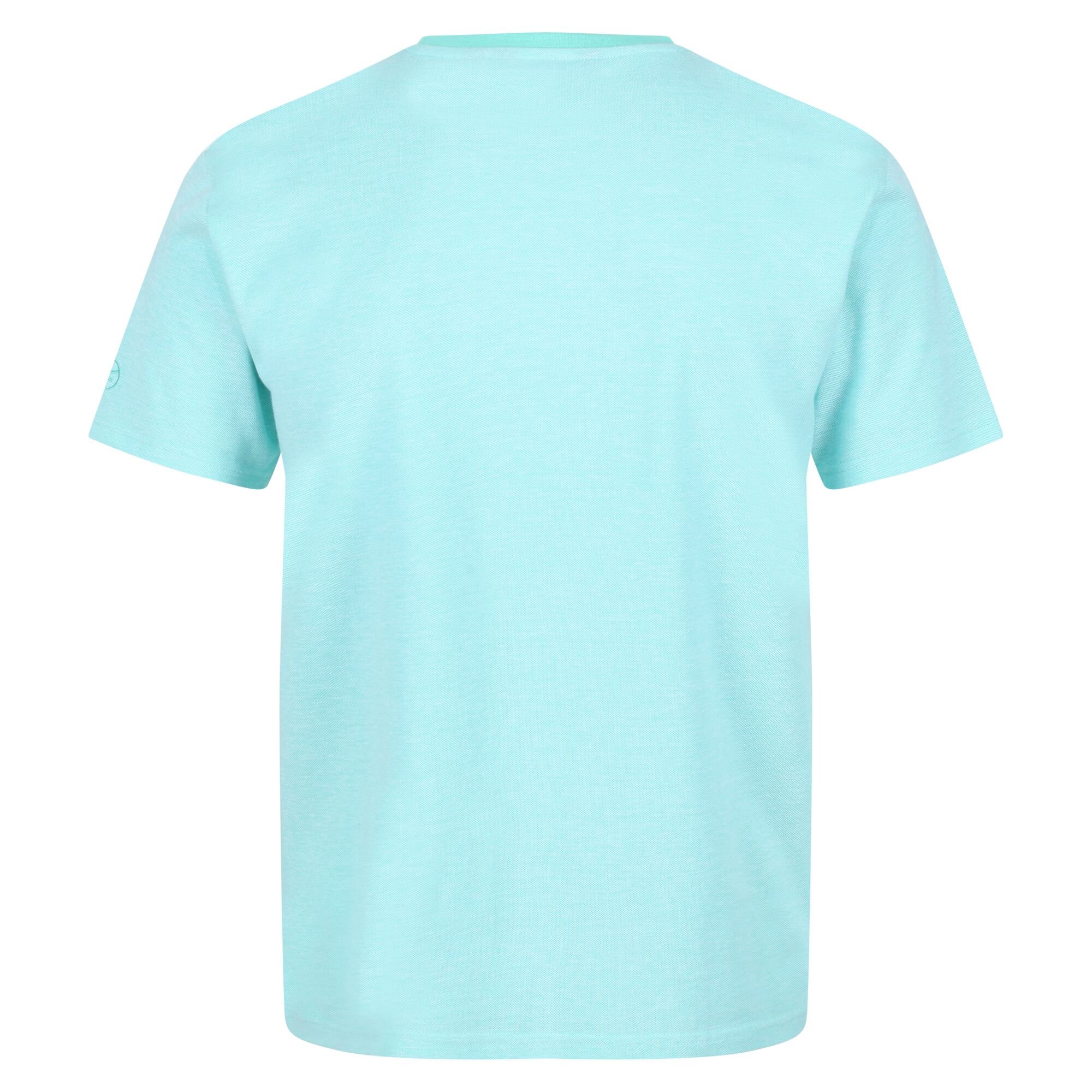 Men's Caelum T-Shirt | Opal Green Birdseye Pique