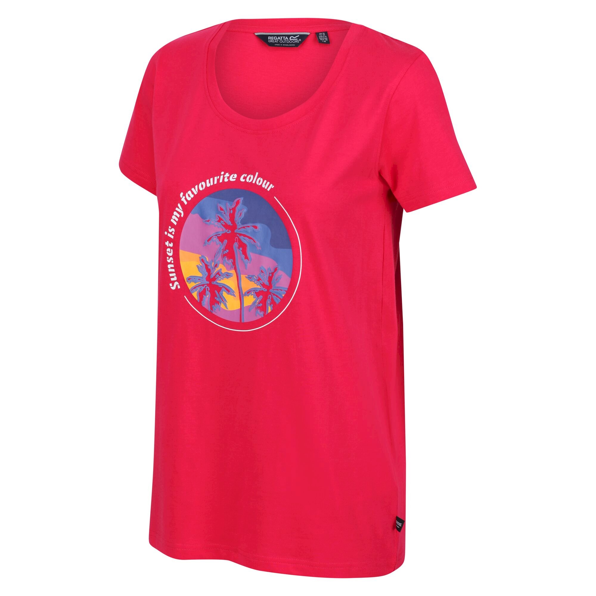 Women's Filandra VI Print T-Shirt | Pink Fusion