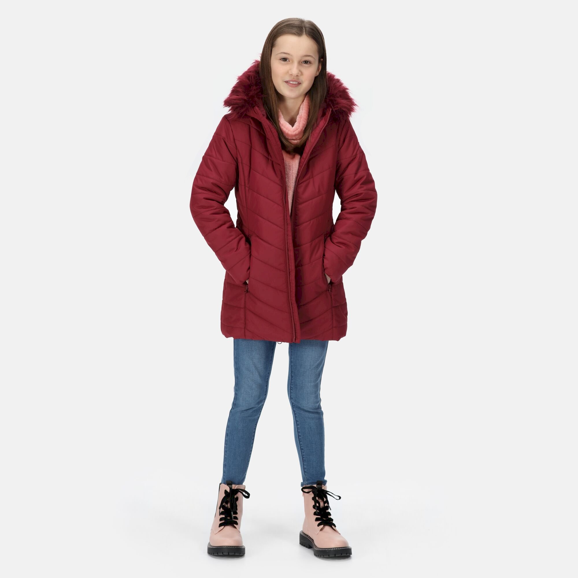 Kids' Fabrizia Insulated Jacket | Dark Pimento