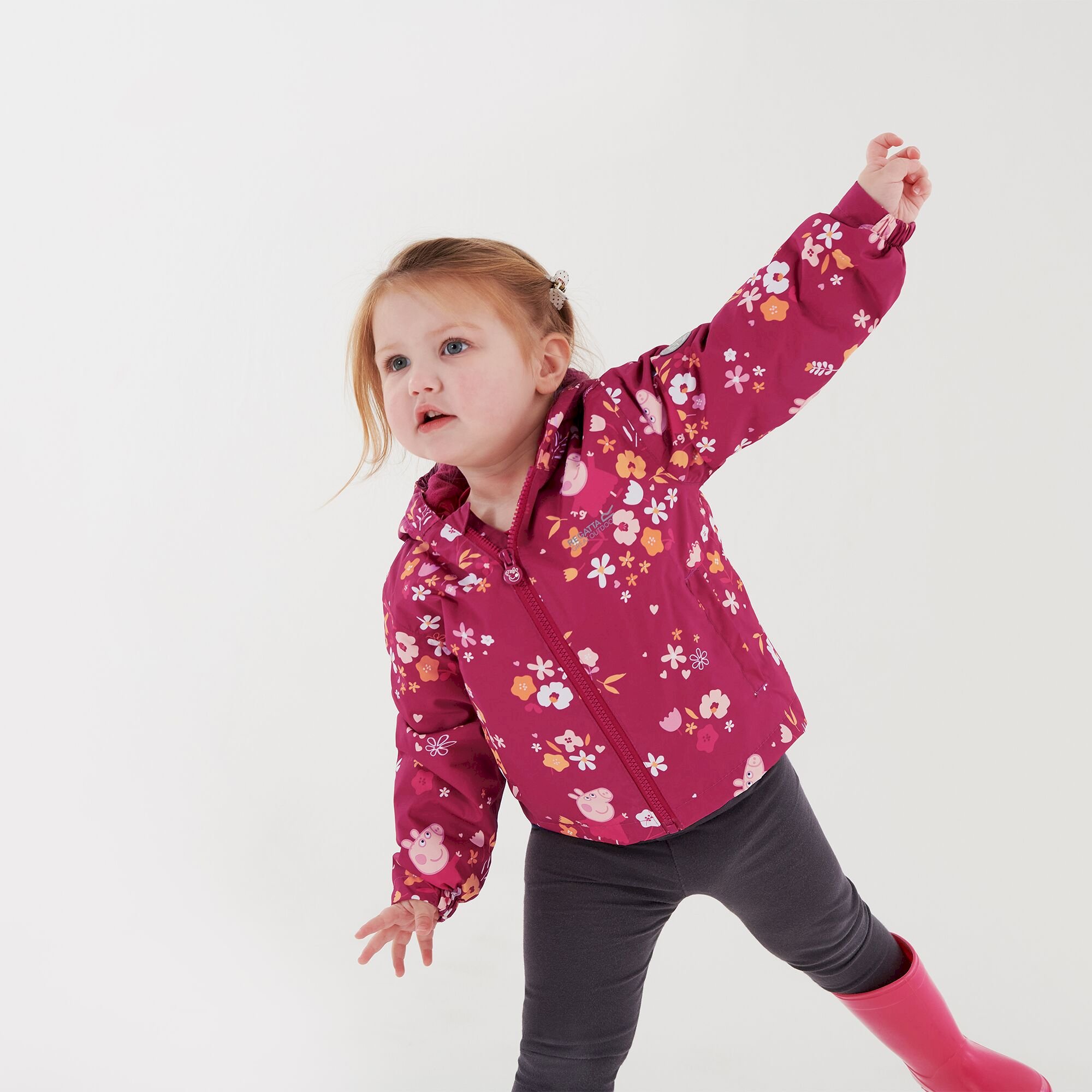 Peppa Pig Padded Muddy Puddle Jacket | Berry Pink