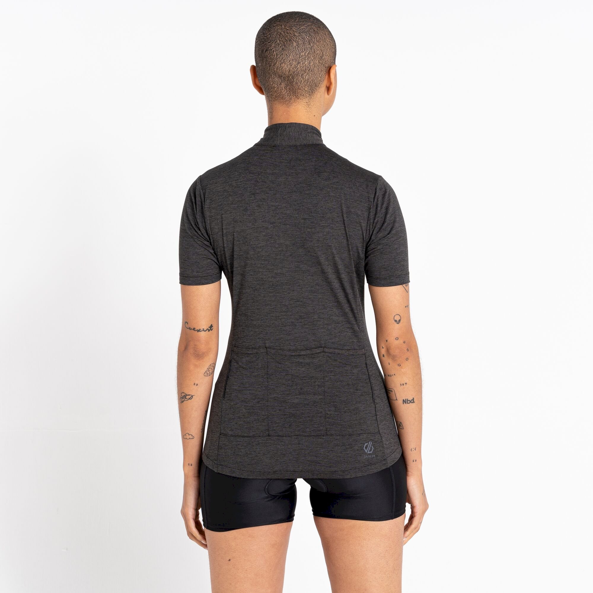 Dare 2b - Women's Pedal Through It Lightweight Jersey | Black Marl