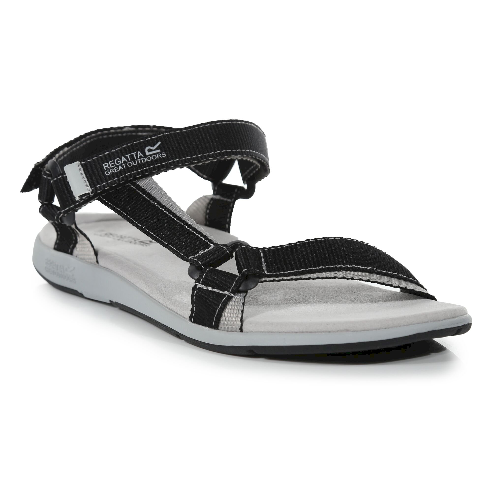 Women's Santa Sol Sandals | Black Mineral Grey