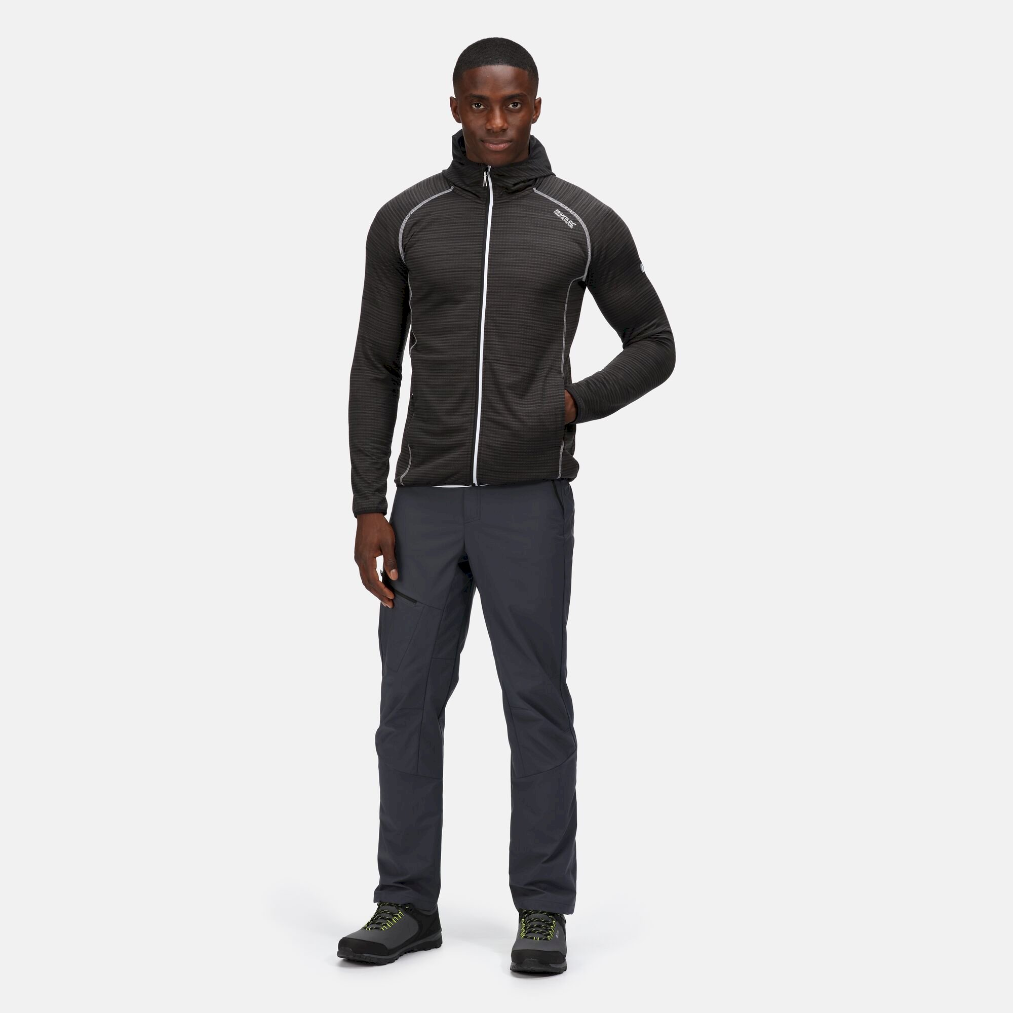Men's Yonder Full Zip Hoody | Black