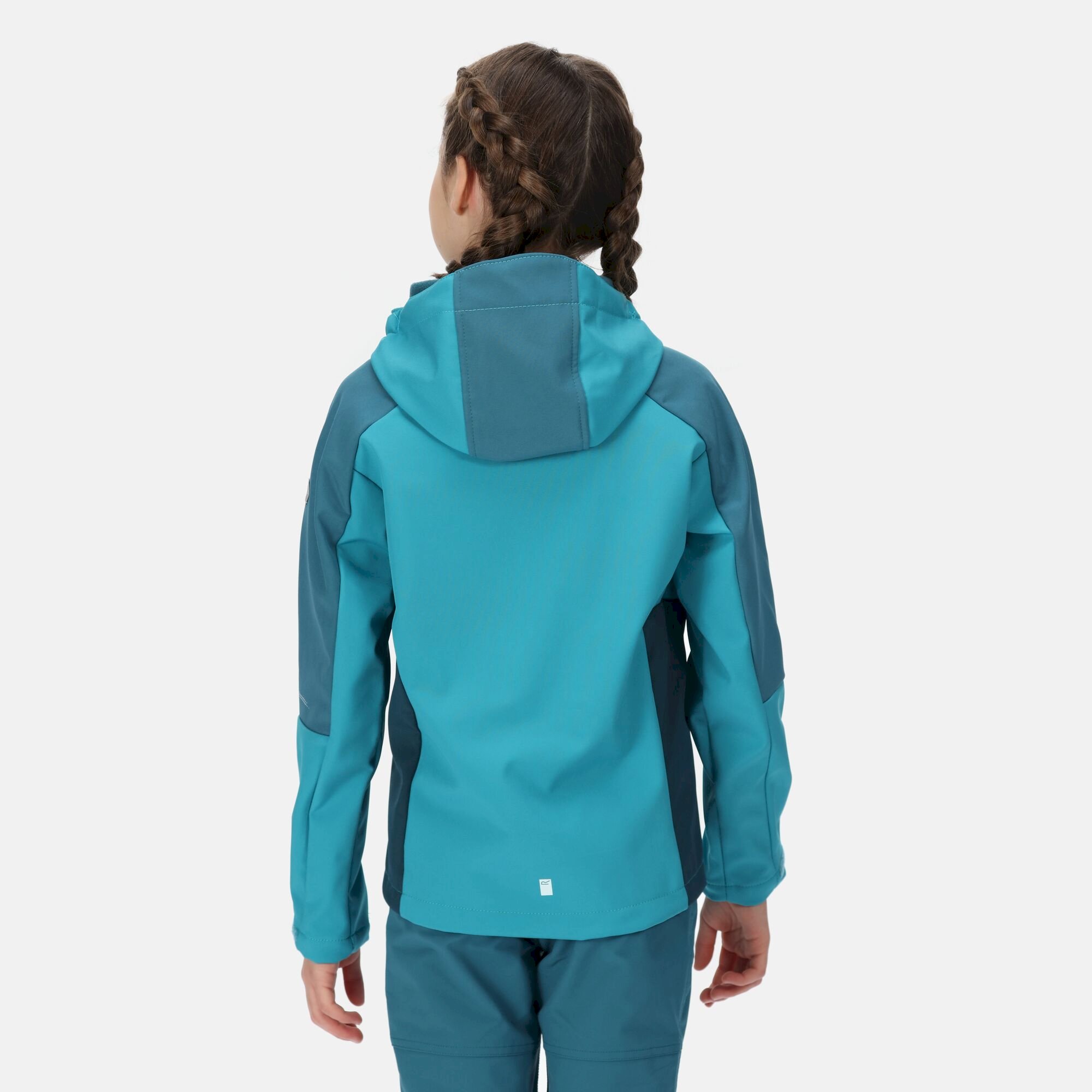 Kids Eastcott II Softshell Jacket | Pagoda Blue Dragonfly