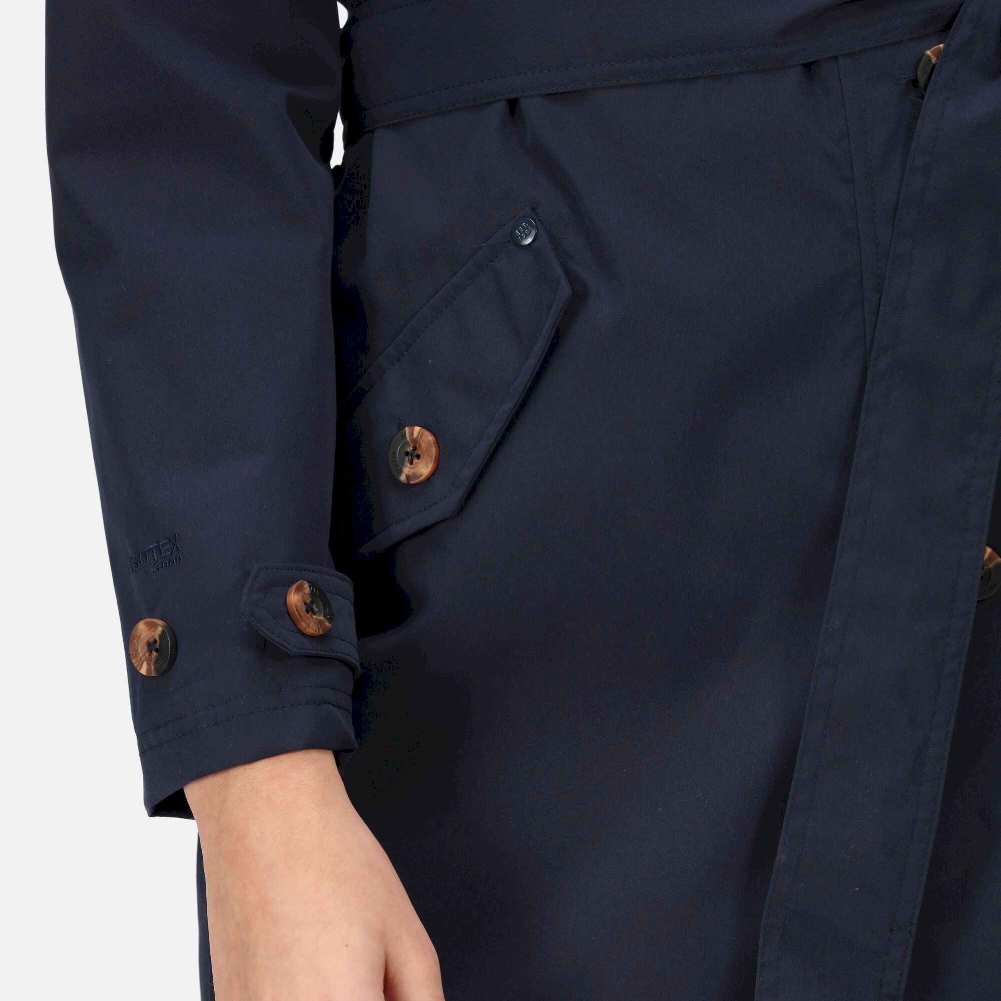 Women's Madalyn Waterproof Trench Coat | Navy
