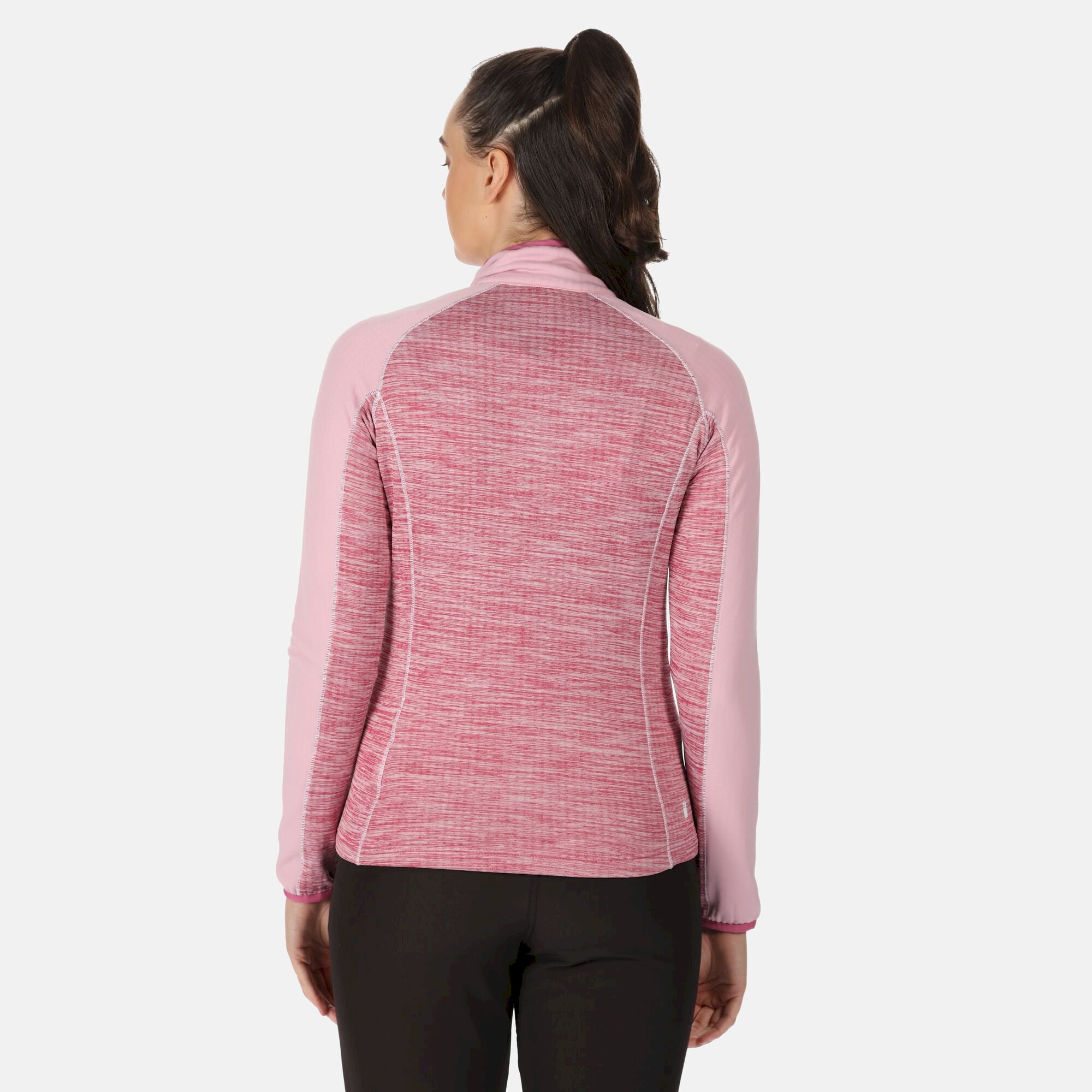 Women's Hepley Lightweight Half Zip Fleece | Fragrant Lilac Violet Marl