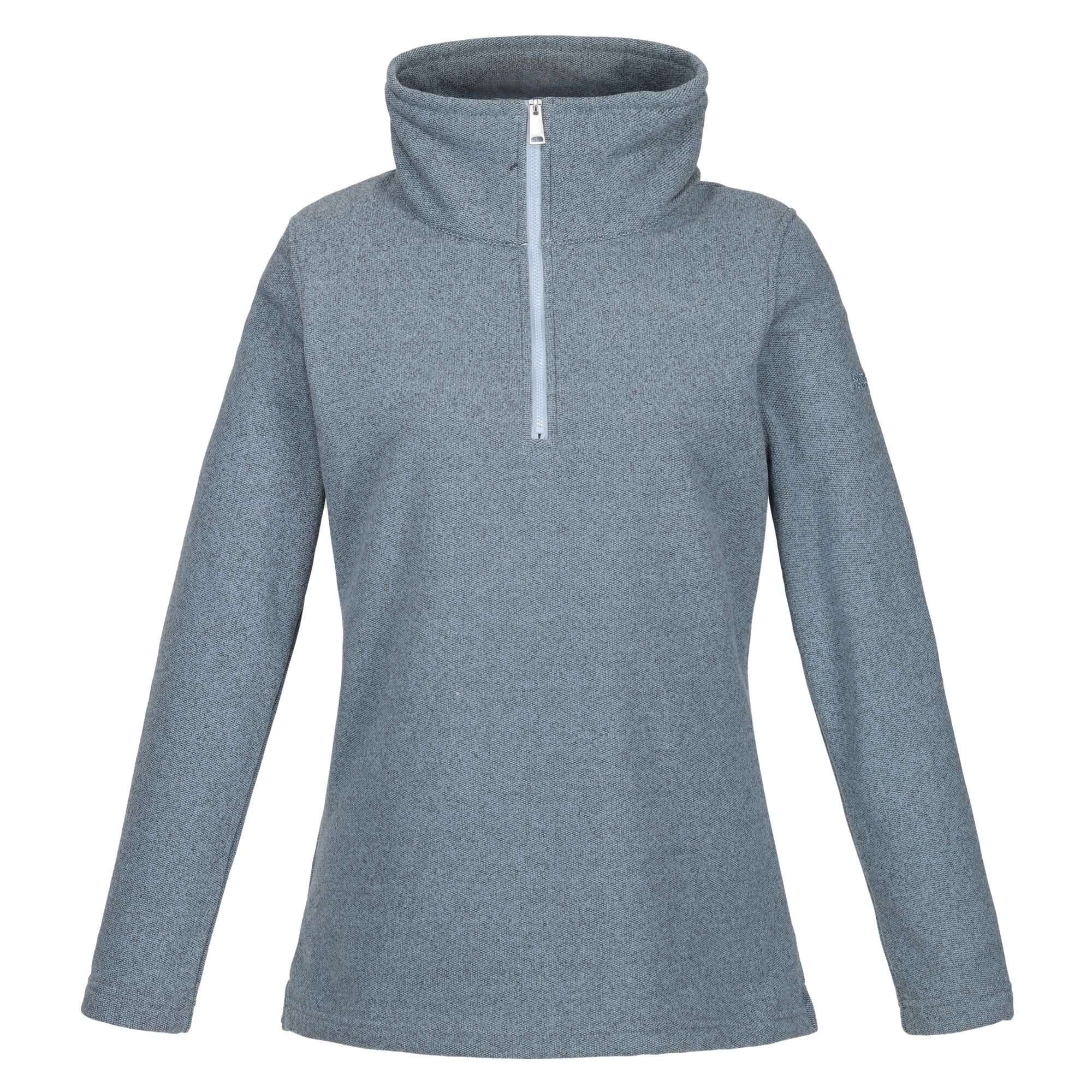 Women's Kizmit Half Zip Fleece | Ice Grey Two Tone