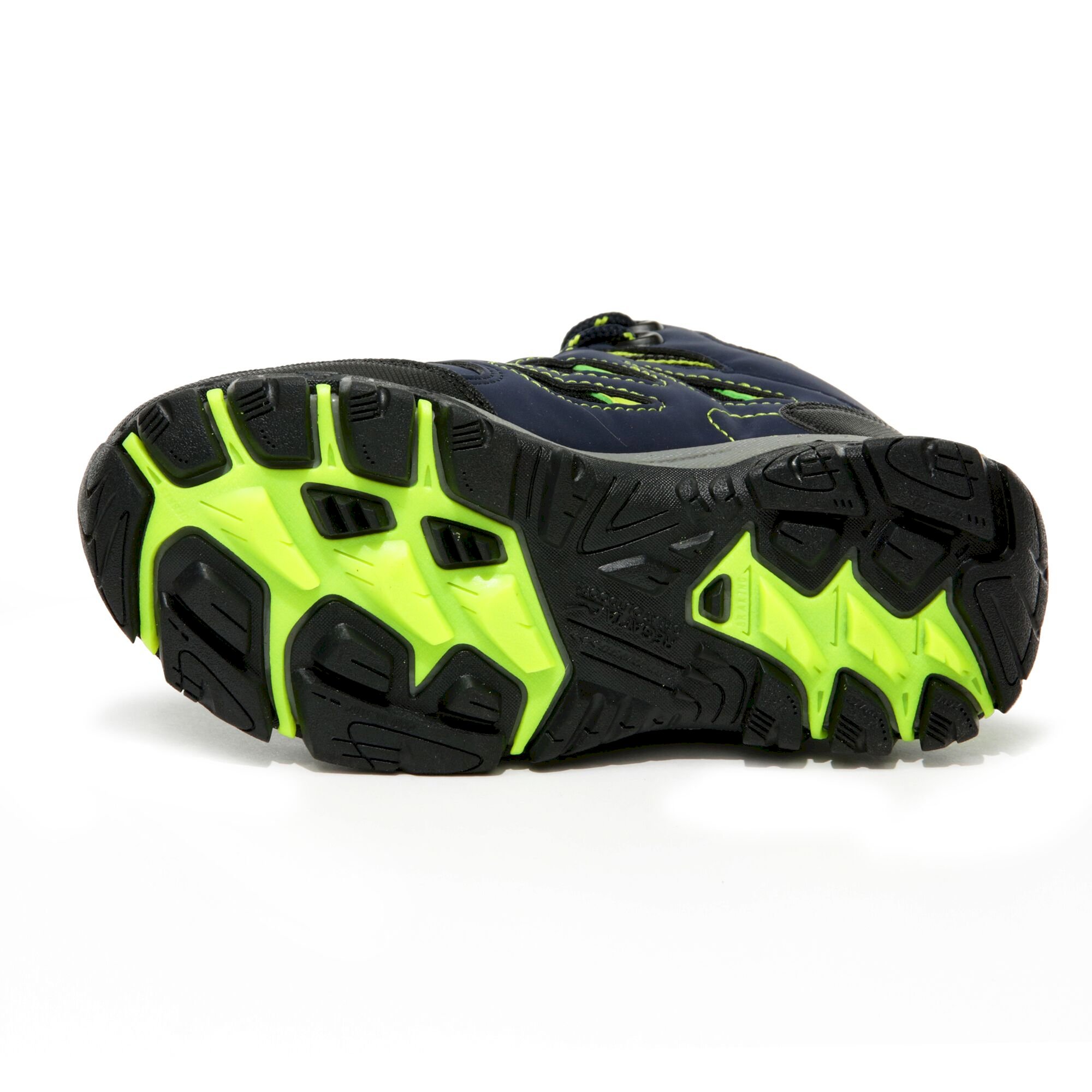 Kids' Holcombe Waterproof Mid Walking Boots | Navy Lime Punch