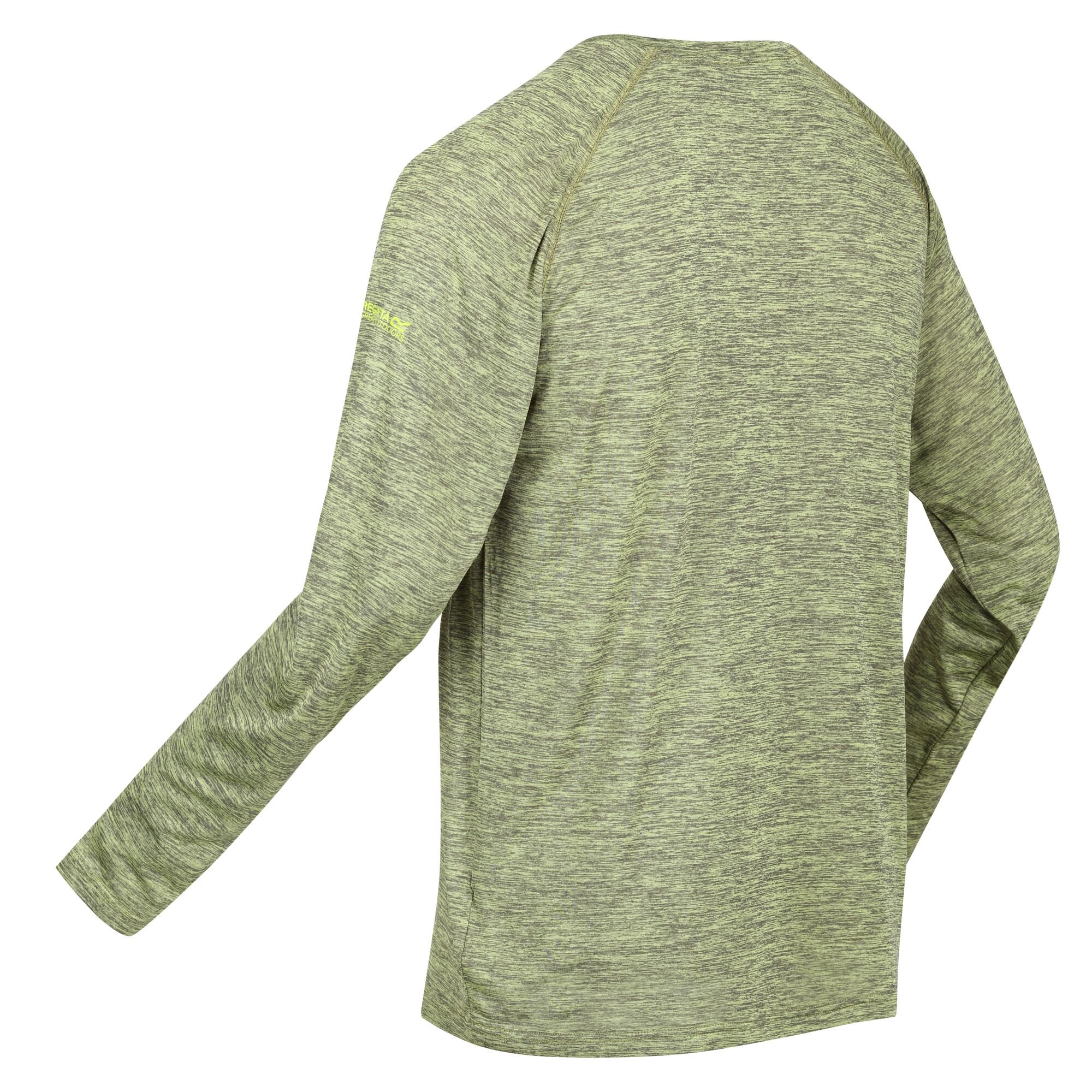 Men's Burlow Long Sleeved T-Shirt | Bright Kiwi