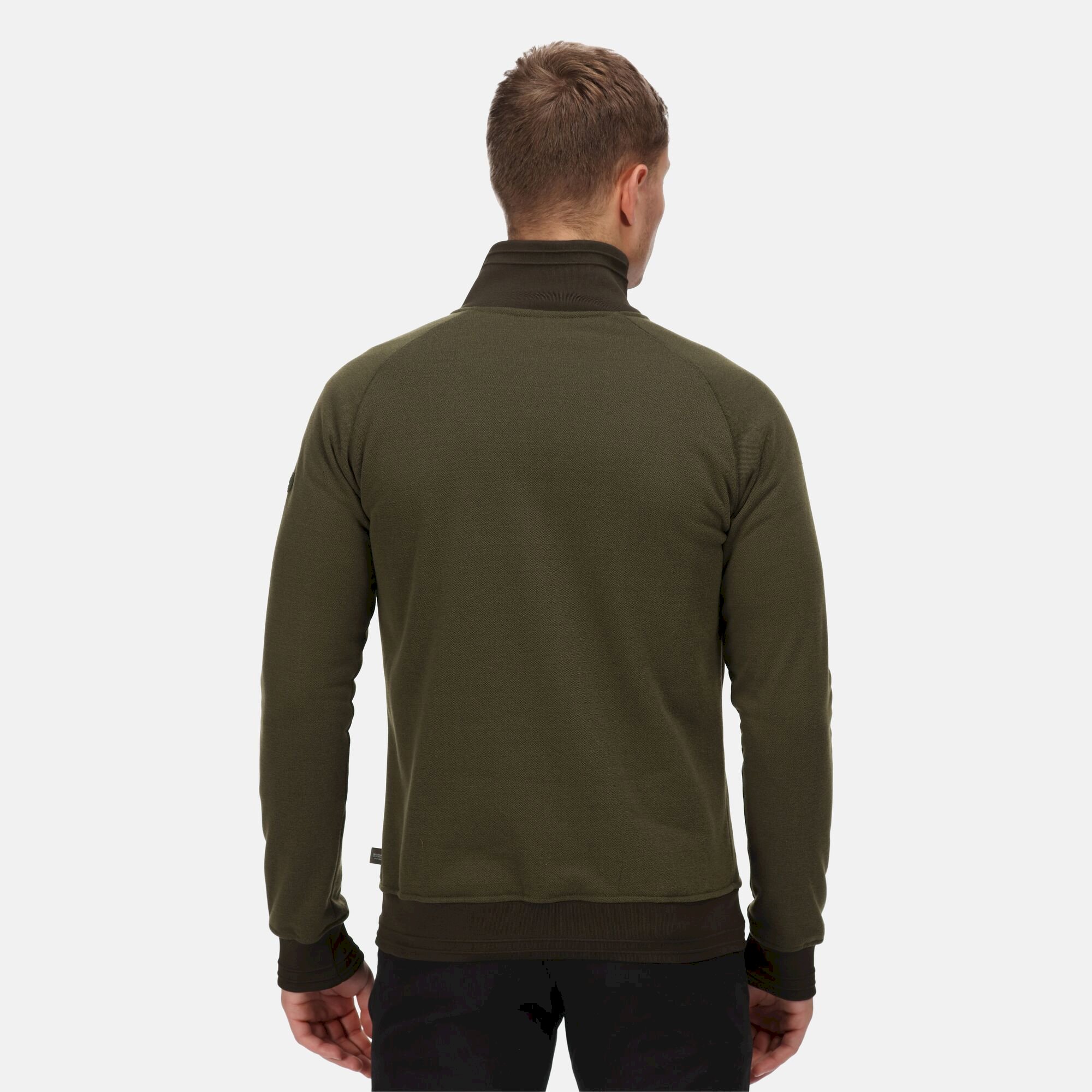 Men's Ivano Full Zip Fleece | Dark Khaki