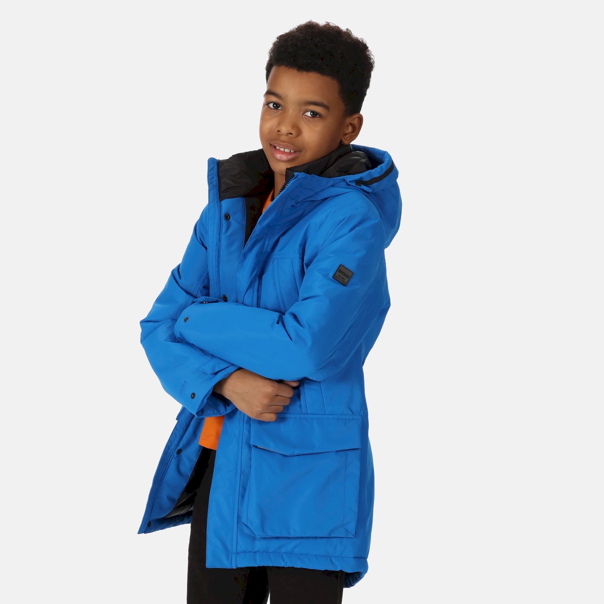Kids' Paddrick Waterproof Parka Jacket | Skydiver Blue