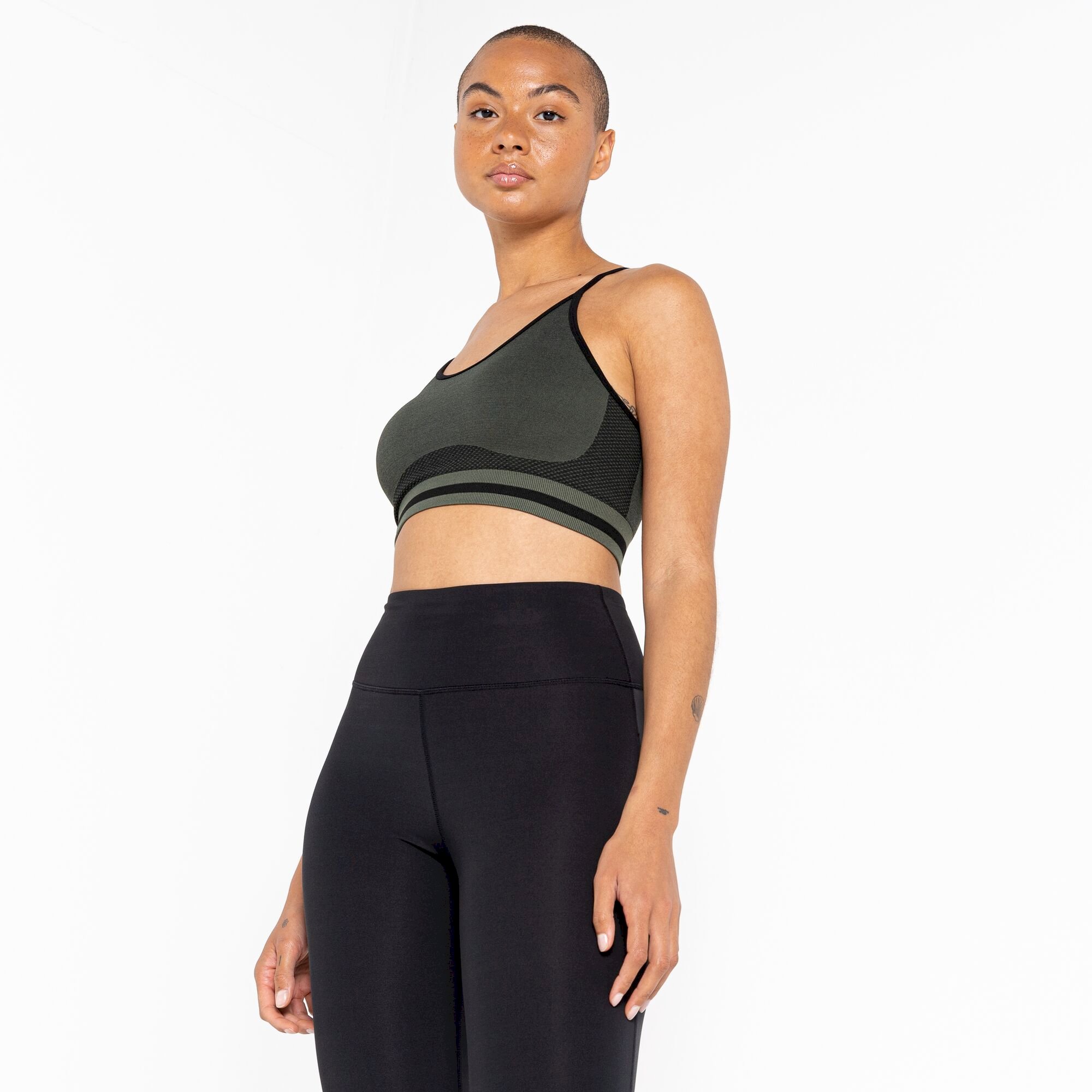 Dare 2b - Women's Don't Sweat It Strappy Bra | Duck Green