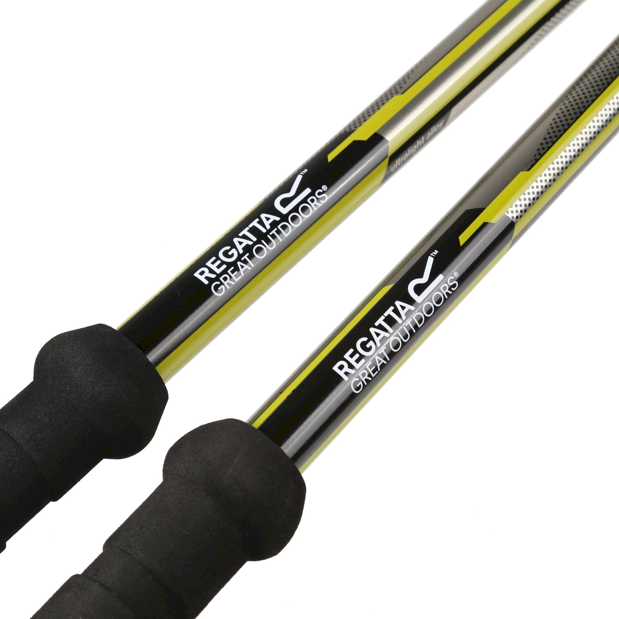 Ultralite Aluminium Walking Pole | Black