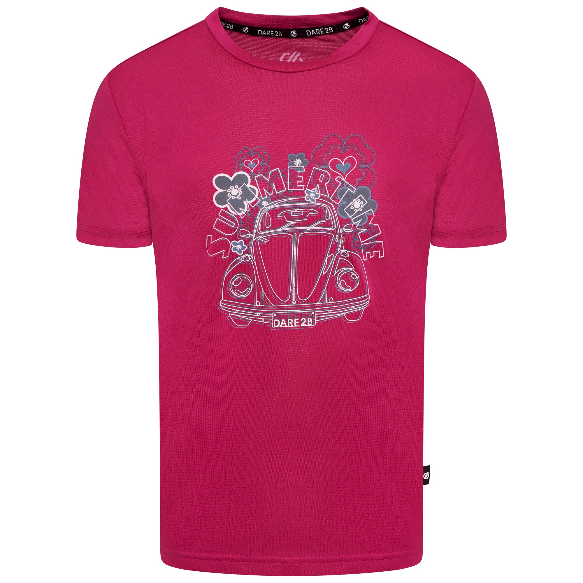 Dare 2b - Kids' Rightful Recycled Graphic Tee | Fuchsia